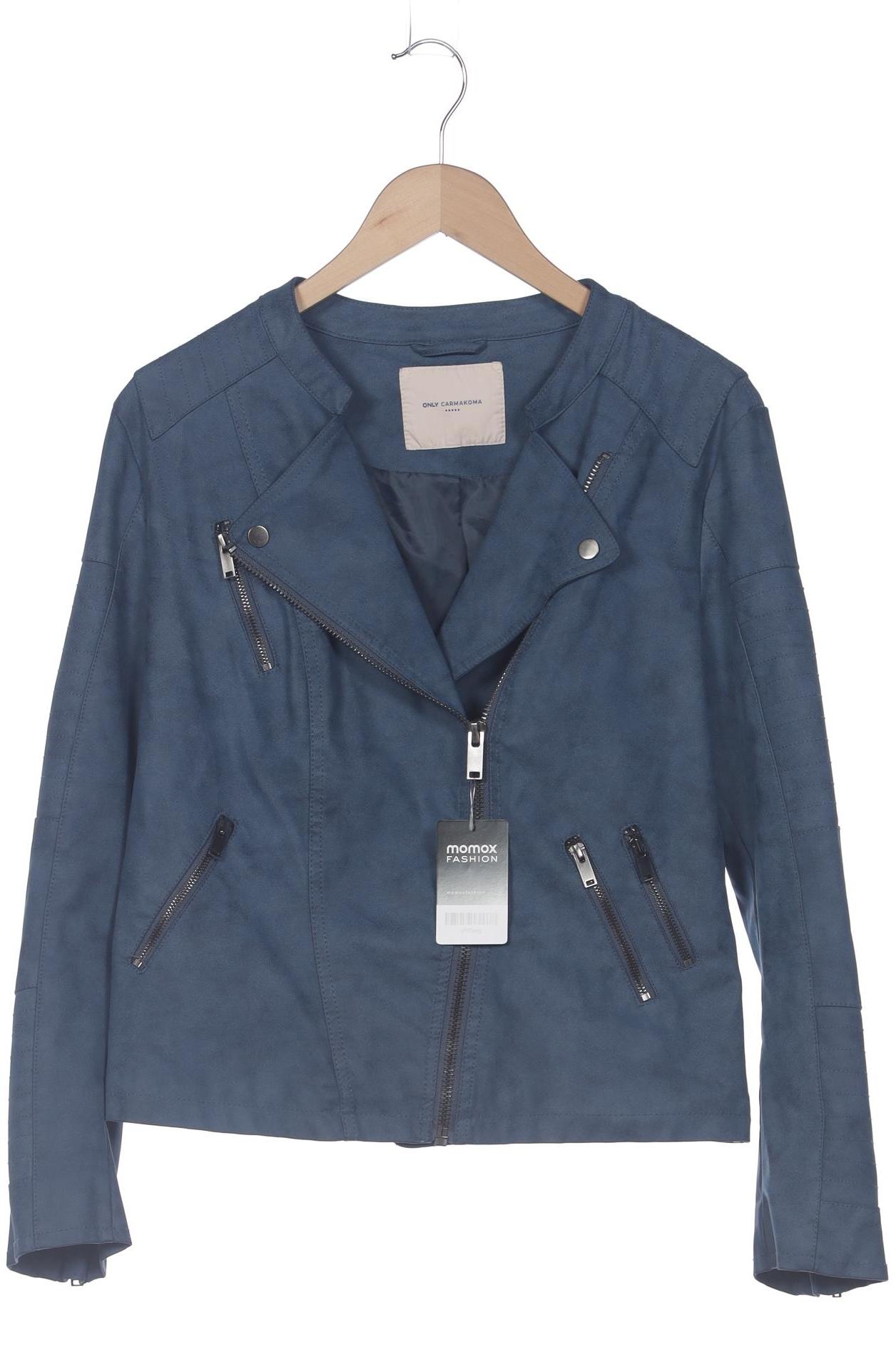 

Only Carmakoma Damen Jacke, blau, Gr. 44