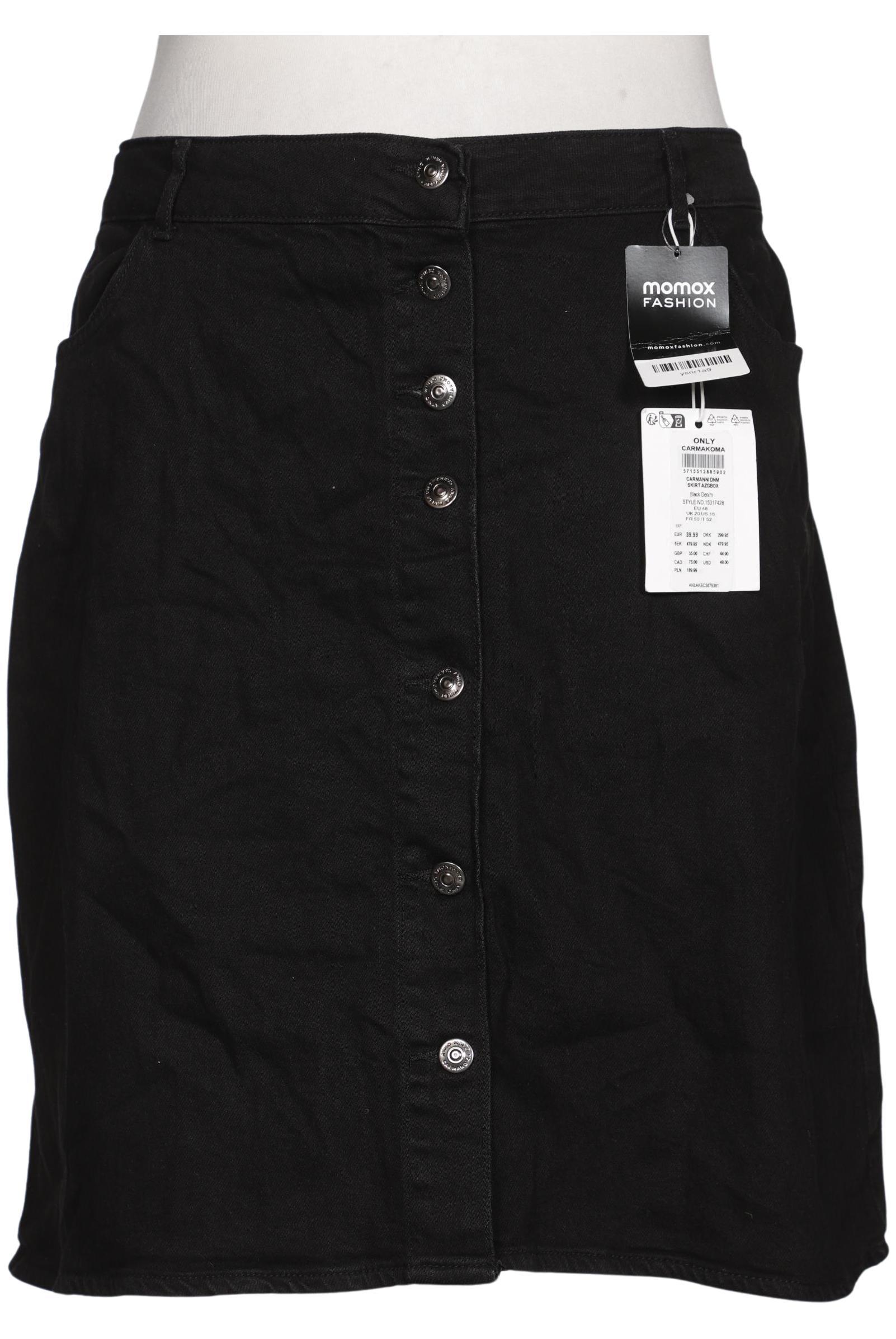

Only Carmakoma Damen Rock, schwarz, Gr. 48