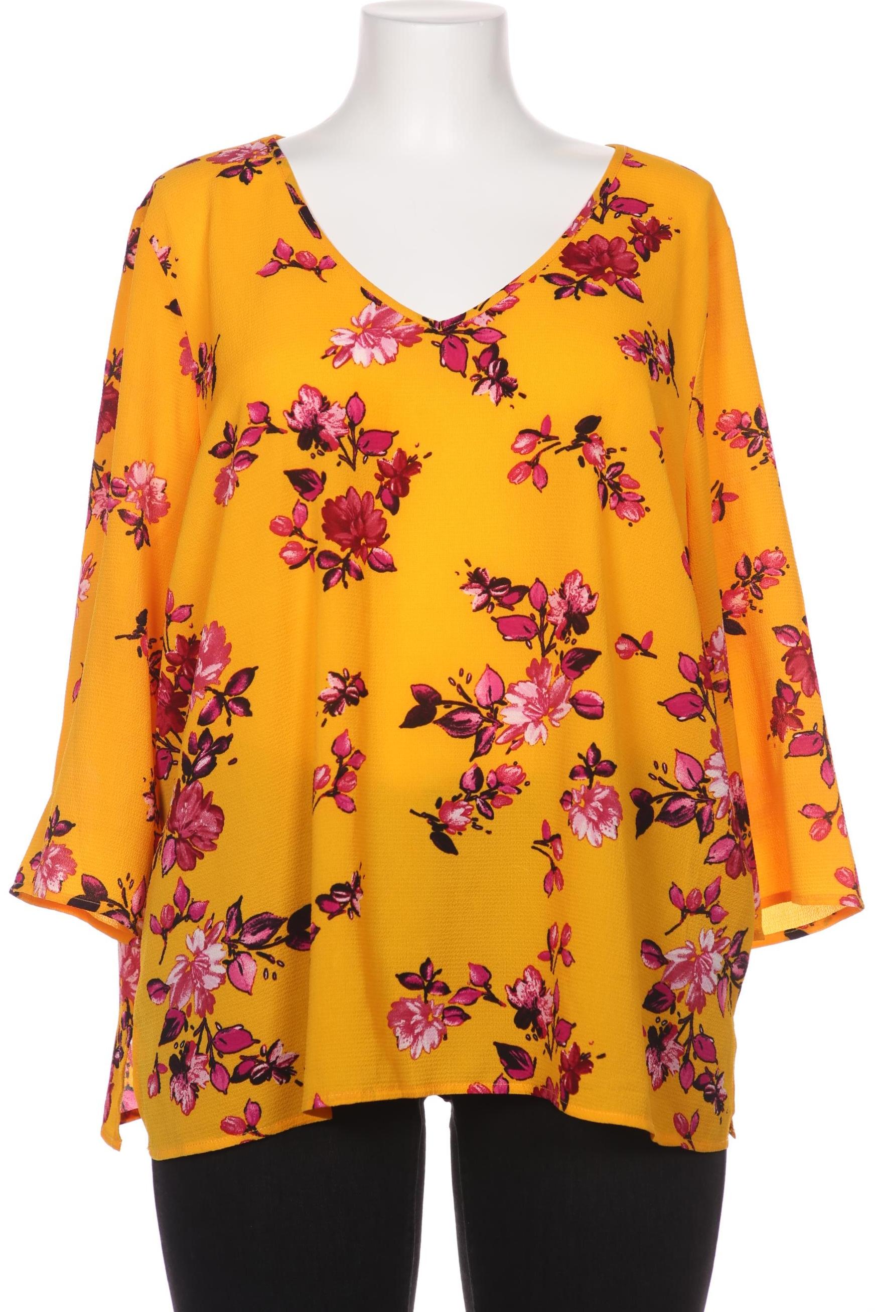 

Only Carmakoma Damen Bluse, orange, Gr. 50