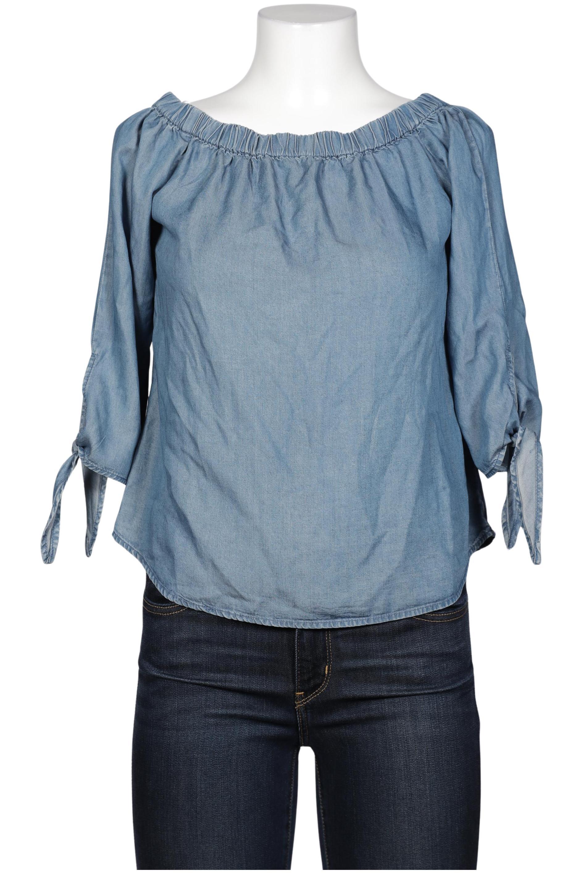 

Only Damen Bluse, blau, Gr. 36