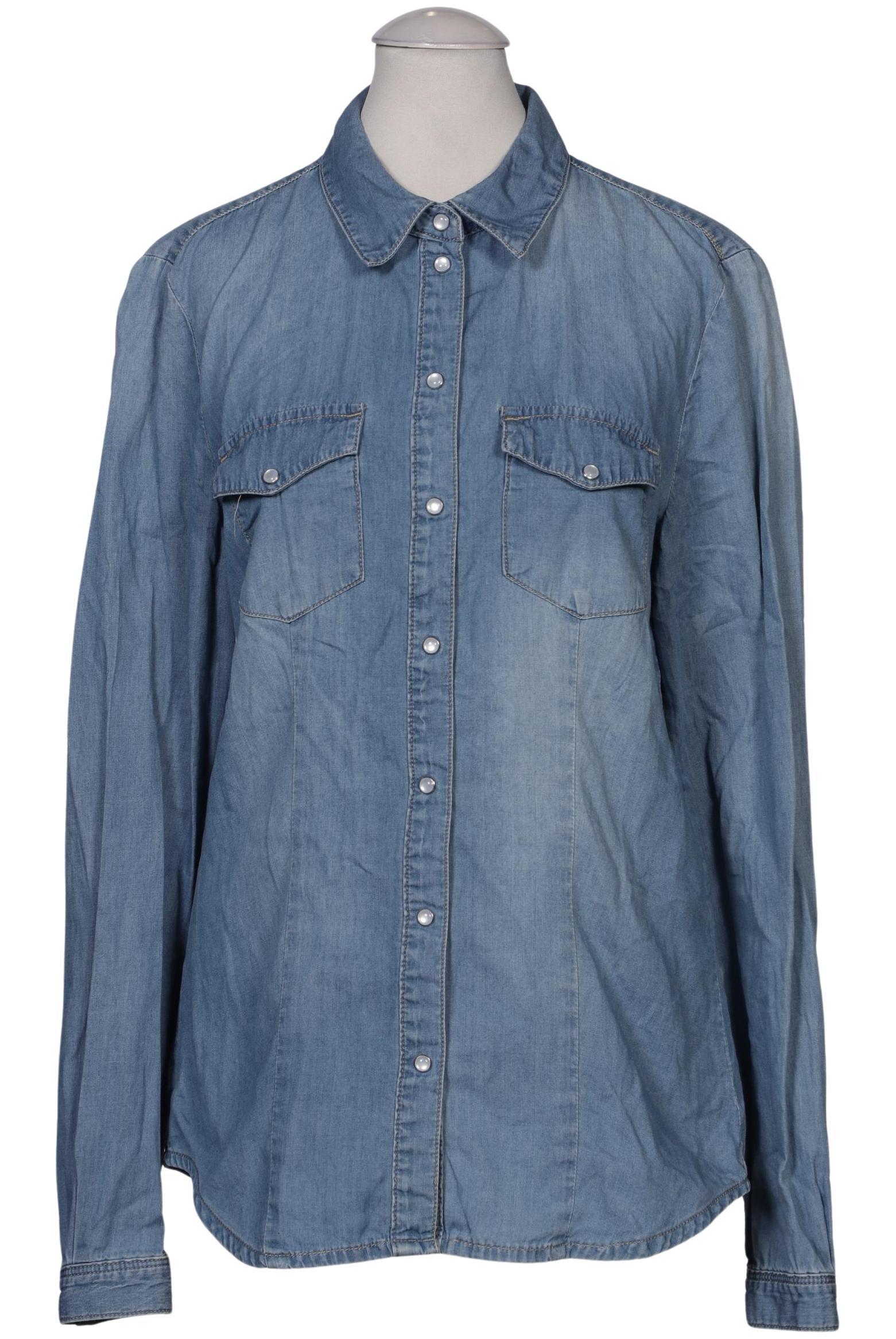 

Only Damen Bluse, blau, Gr. 36