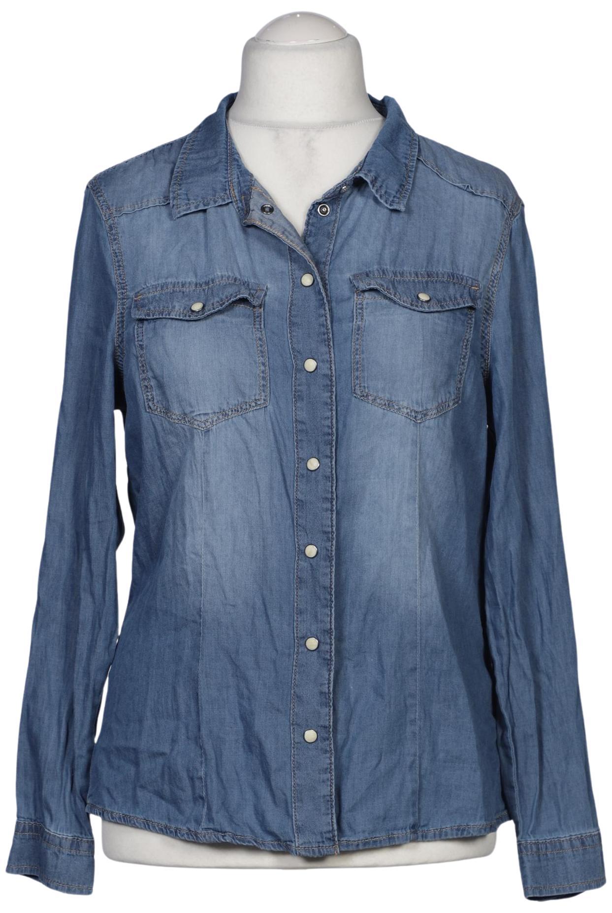 

Only Damen Bluse, blau, Gr. 42