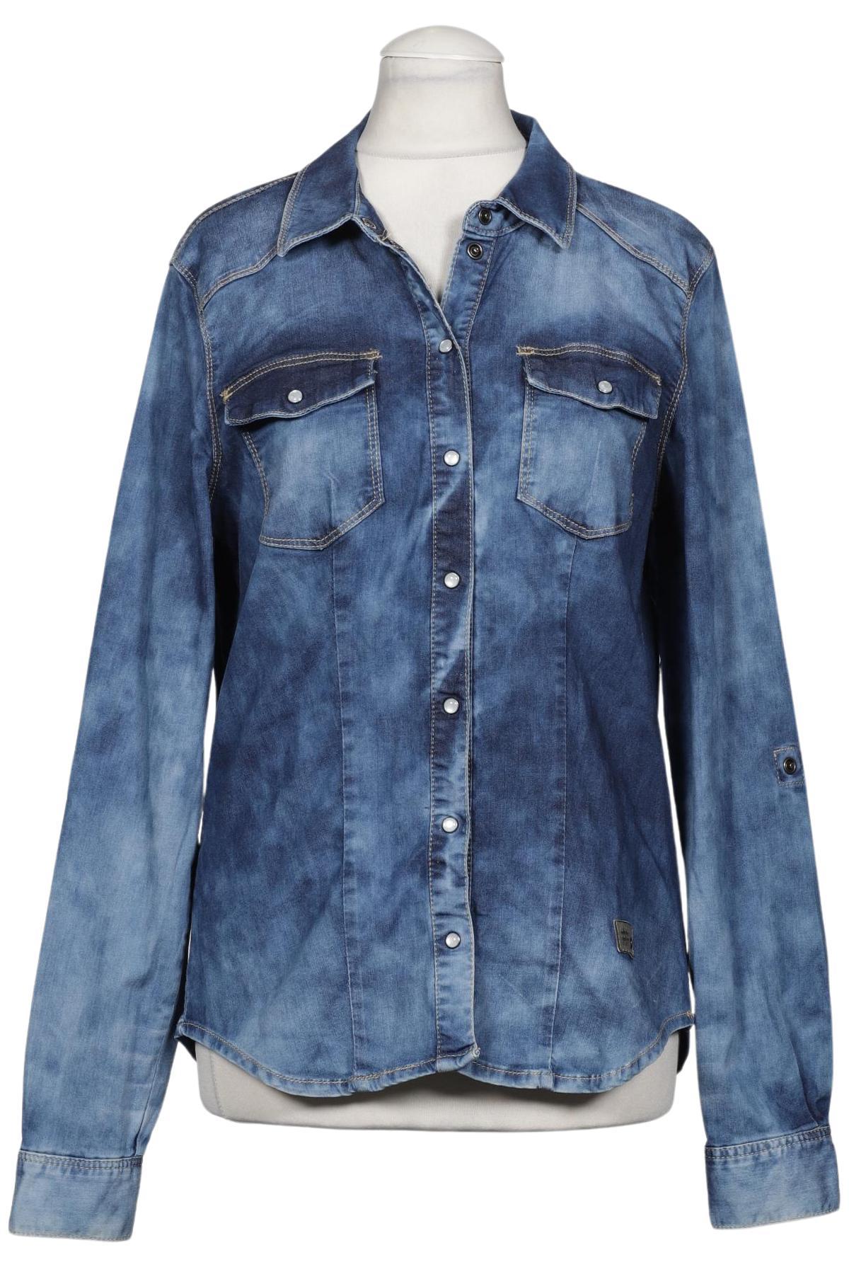 

Only Damen Bluse, blau, Gr. 36