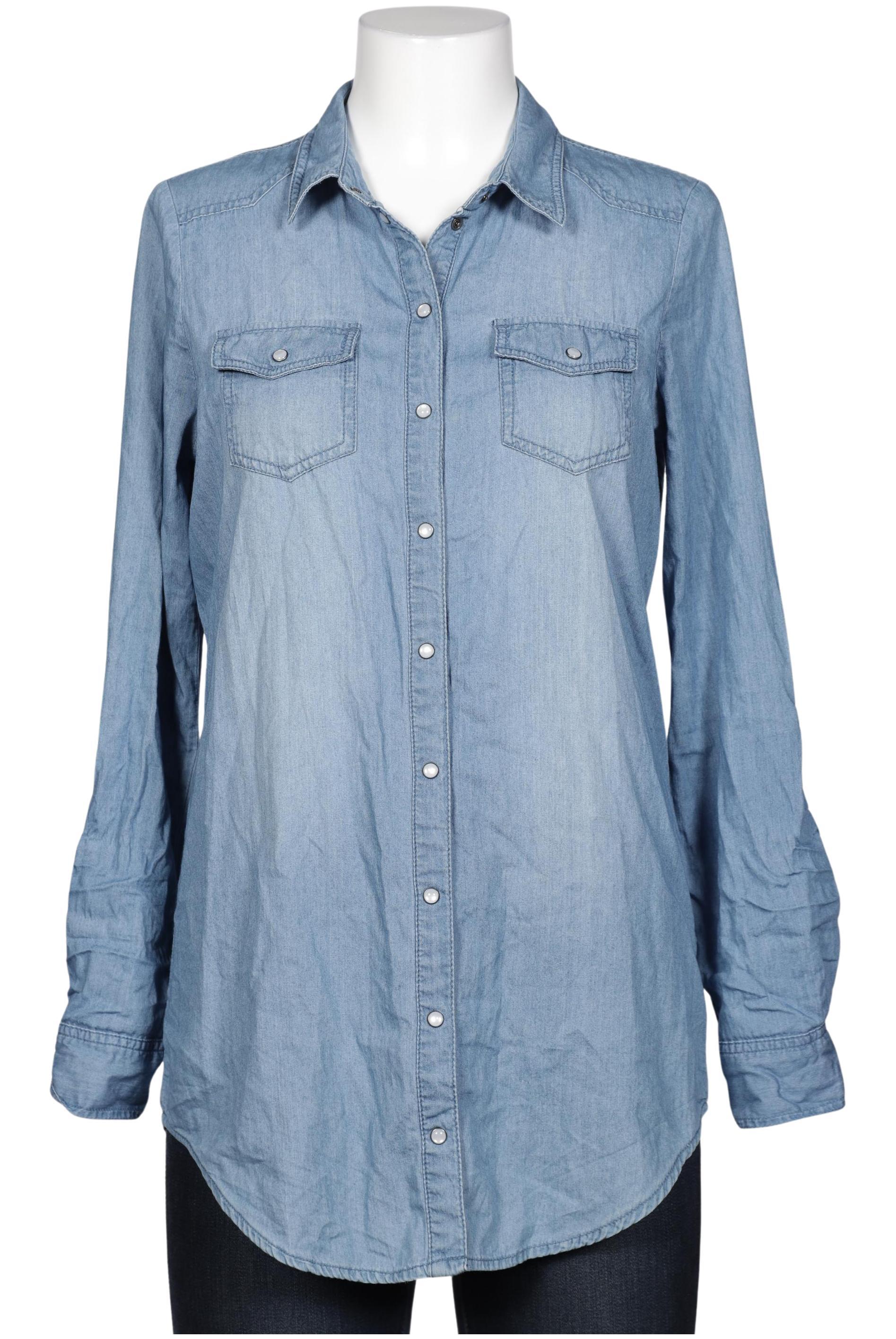 

Only Damen Bluse, blau, Gr. 36