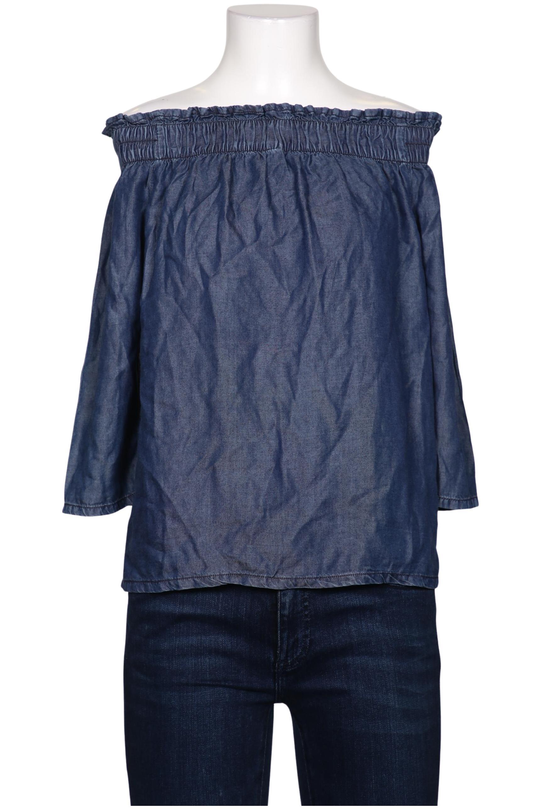 

Only Damen Bluse, blau, Gr. 38