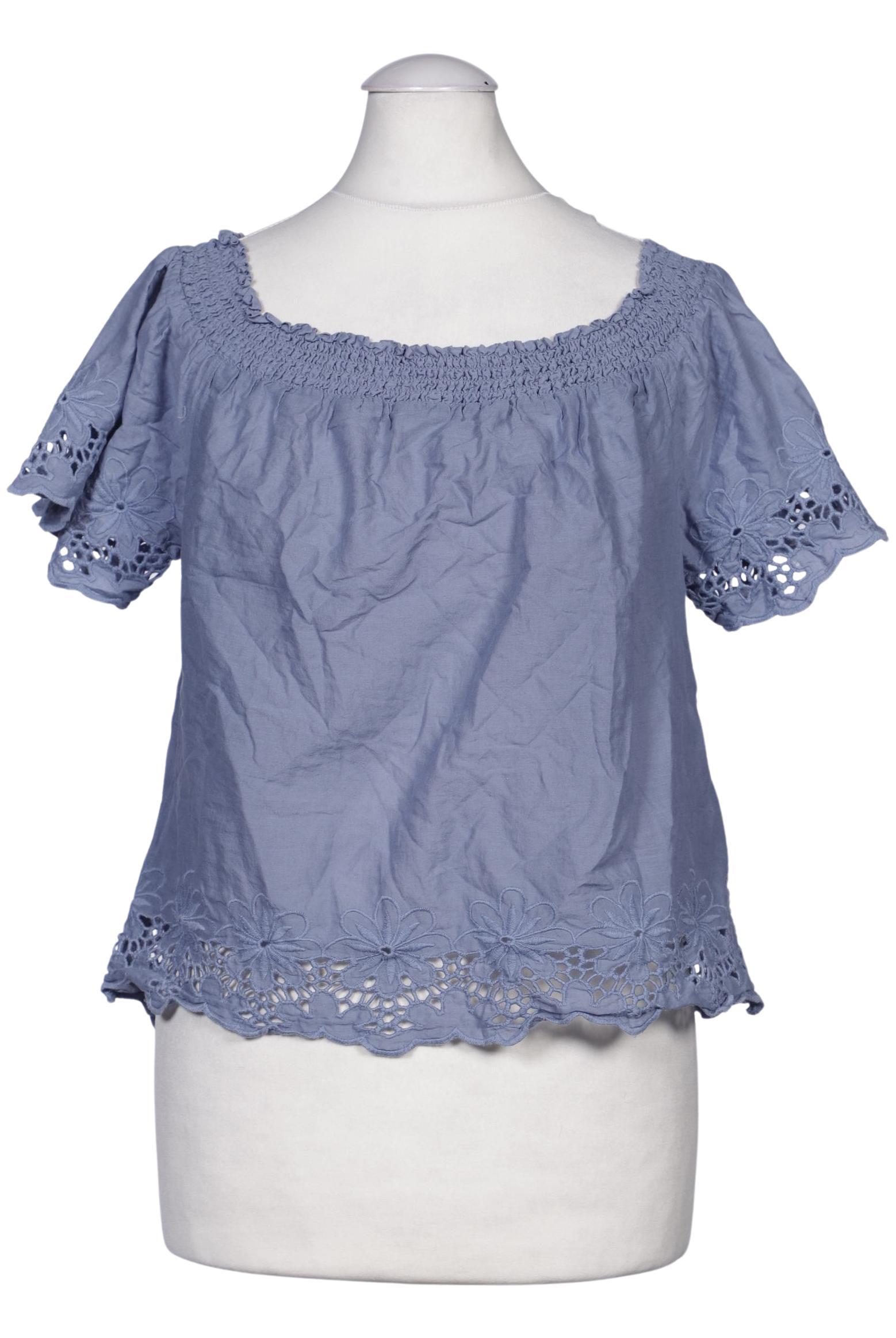 

Only Damen Bluse, blau, Gr. 36
