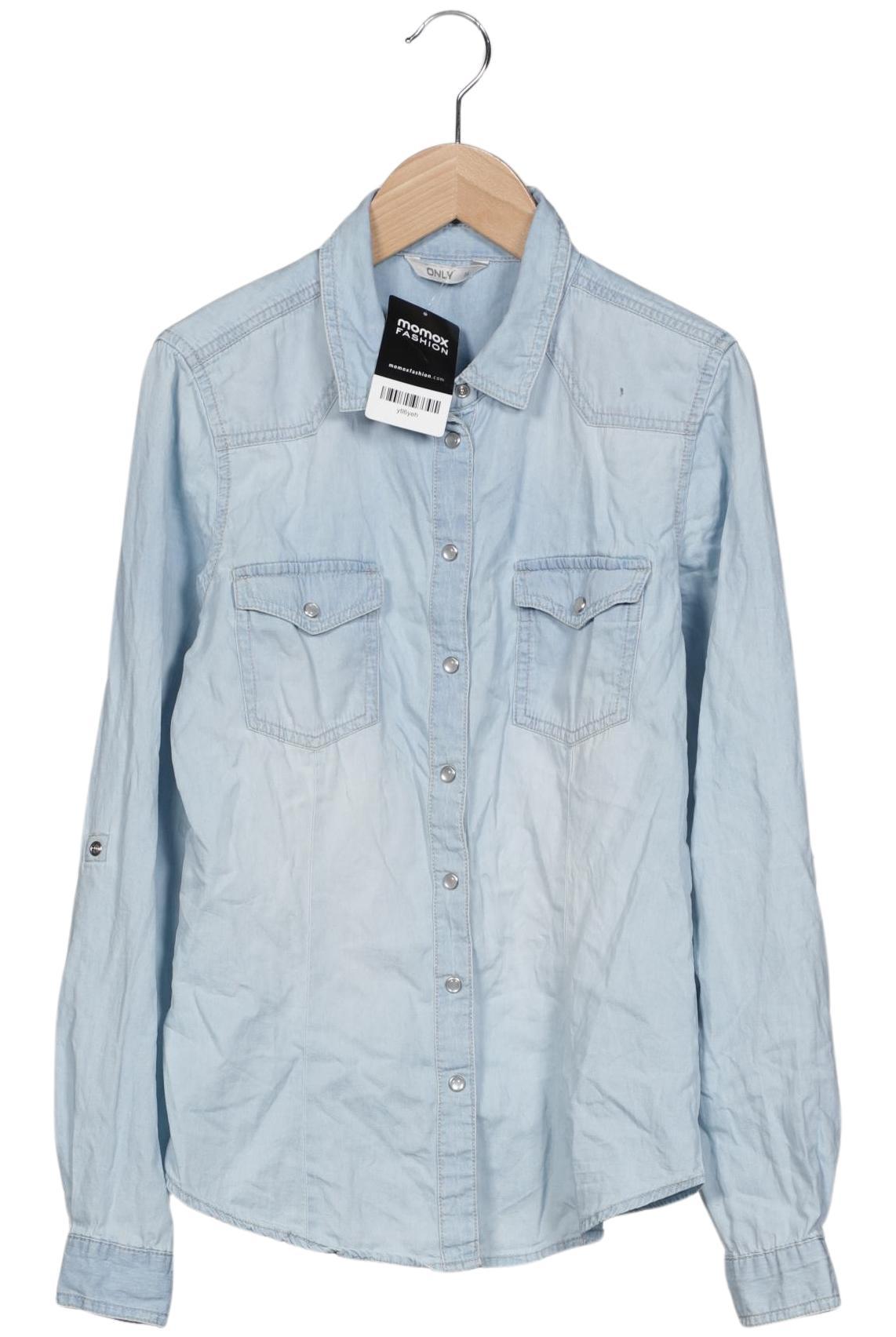 

Only Damen Bluse, blau, Gr. 36