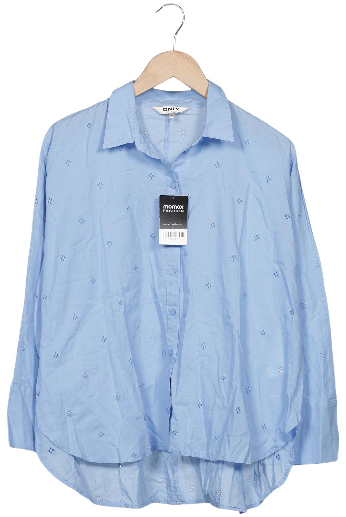 

Only Damen Bluse, blau, Gr. 38
