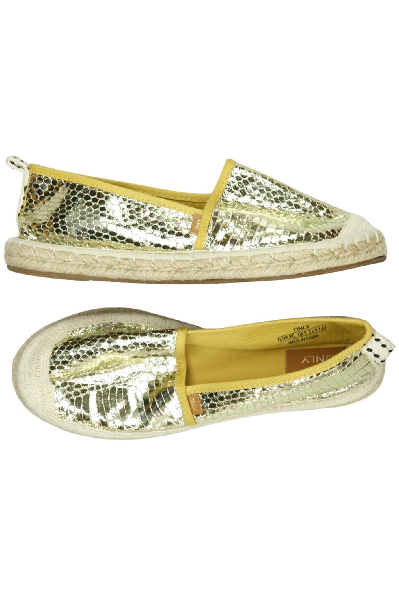 

Only Damen Halbschuh, gold, Gr. 38