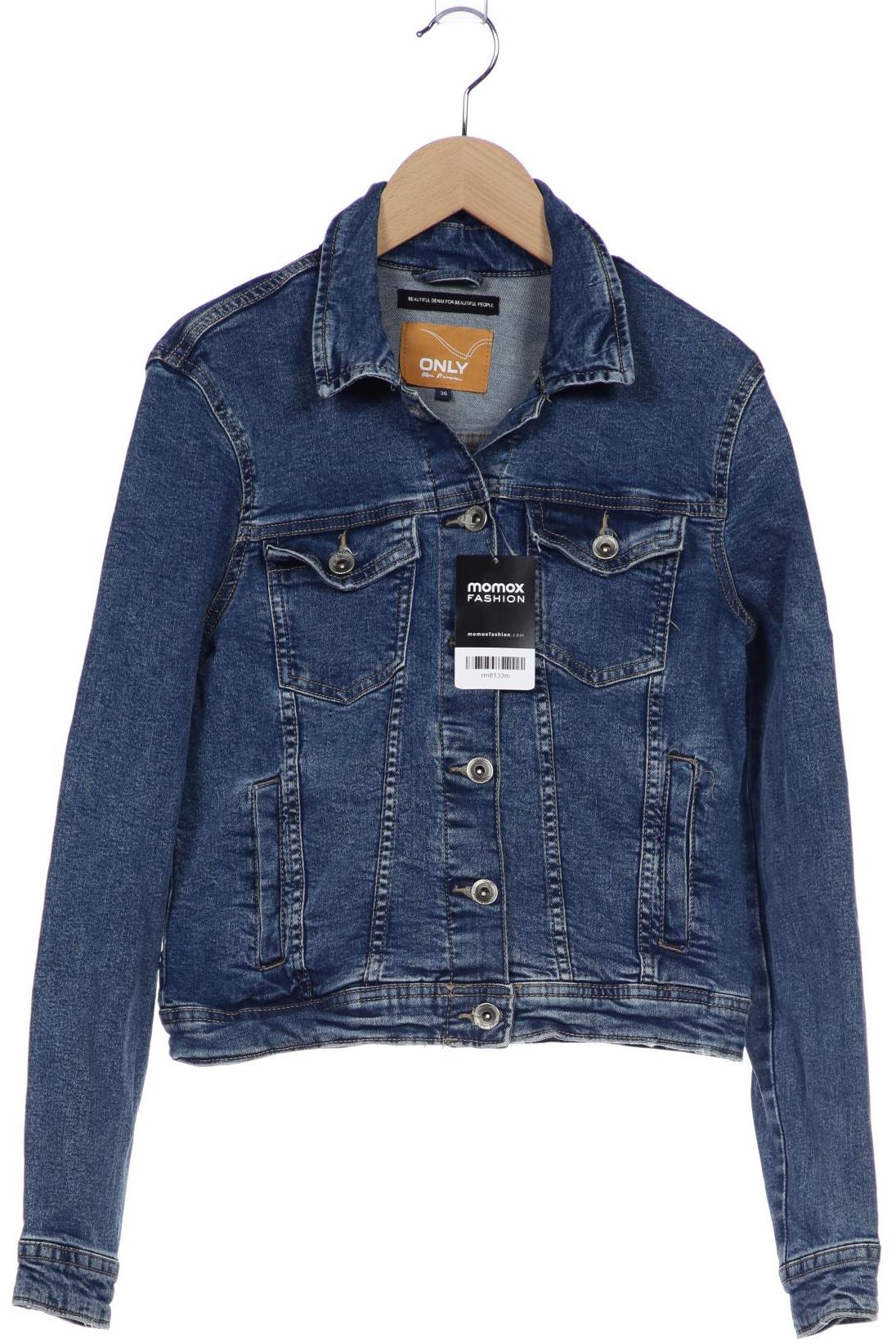 

Only Damen Jacke, blau, Gr. 36