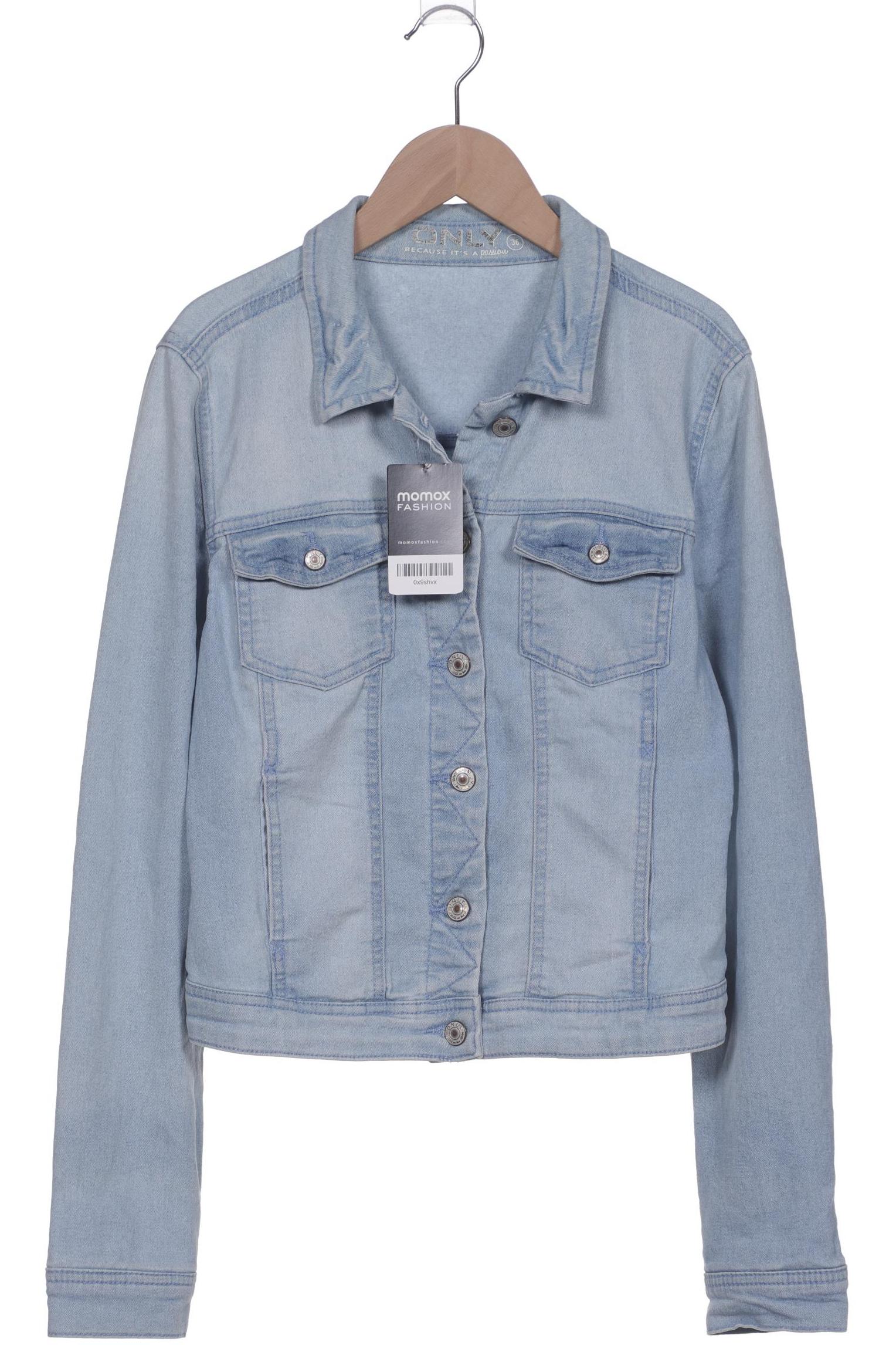 

Only Damen Jacke, hellblau, Gr. 36