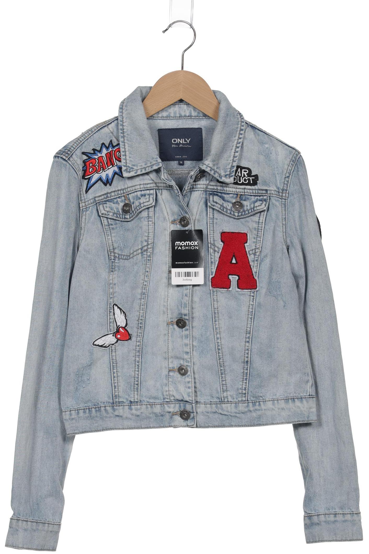 

Only Damen Jacke, hellblau, Gr. 36