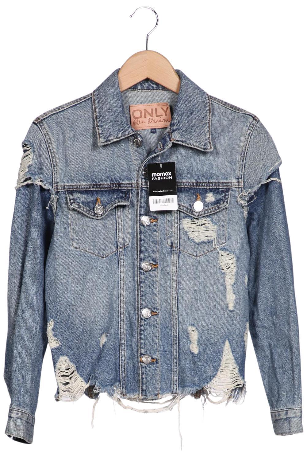 

Only Damen Jacke, hellblau, Gr. 34