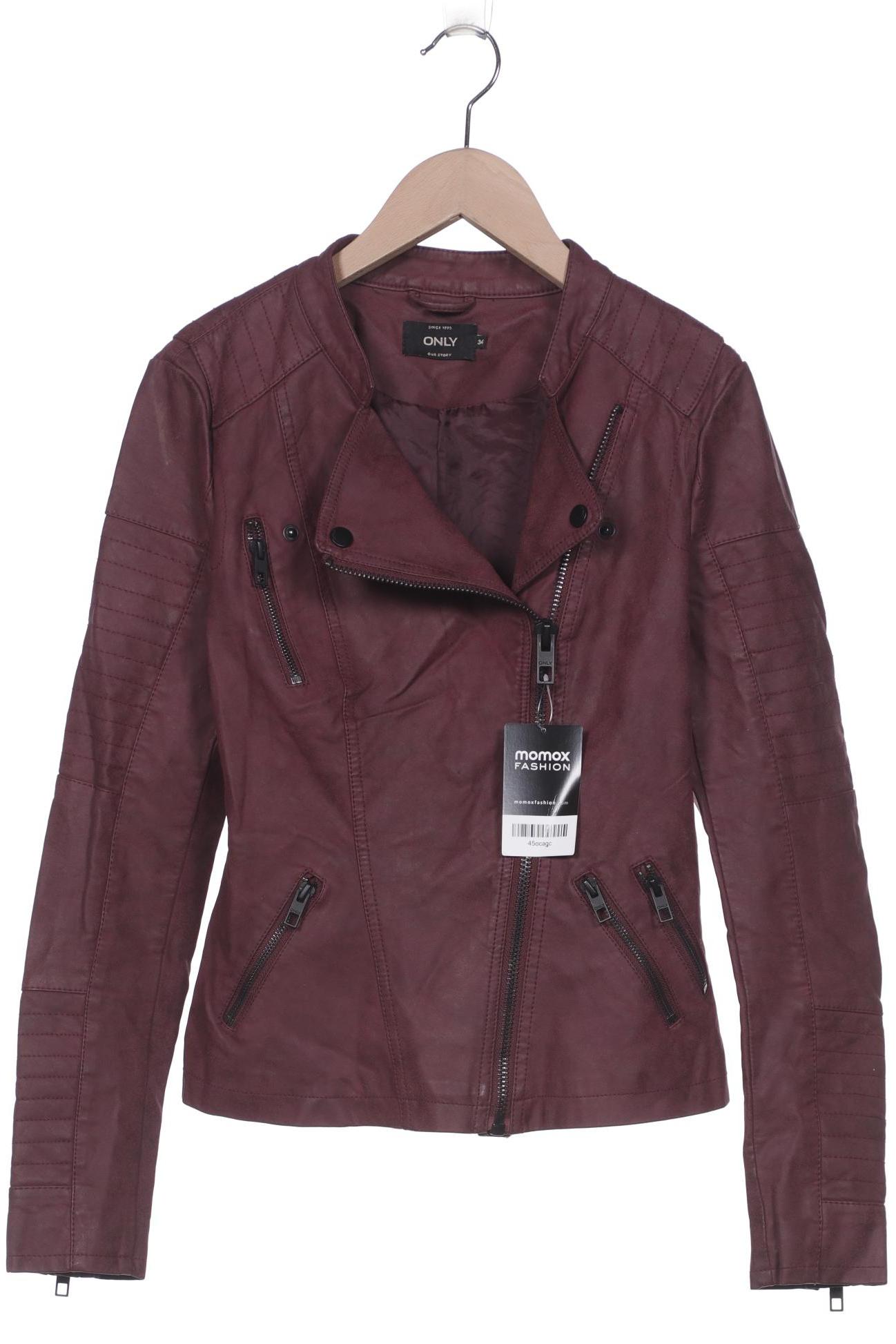

Only Damen Jacke, bordeaux, Gr. 34