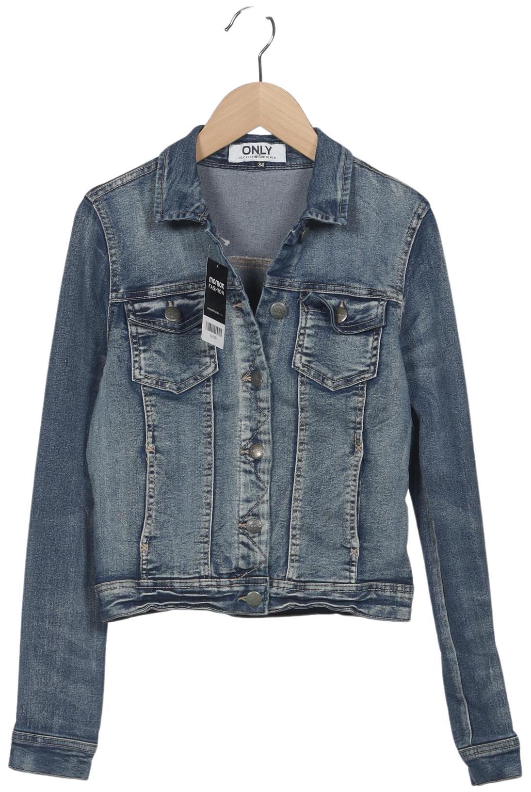 

Only Damen Jacke, blau, Gr. 34