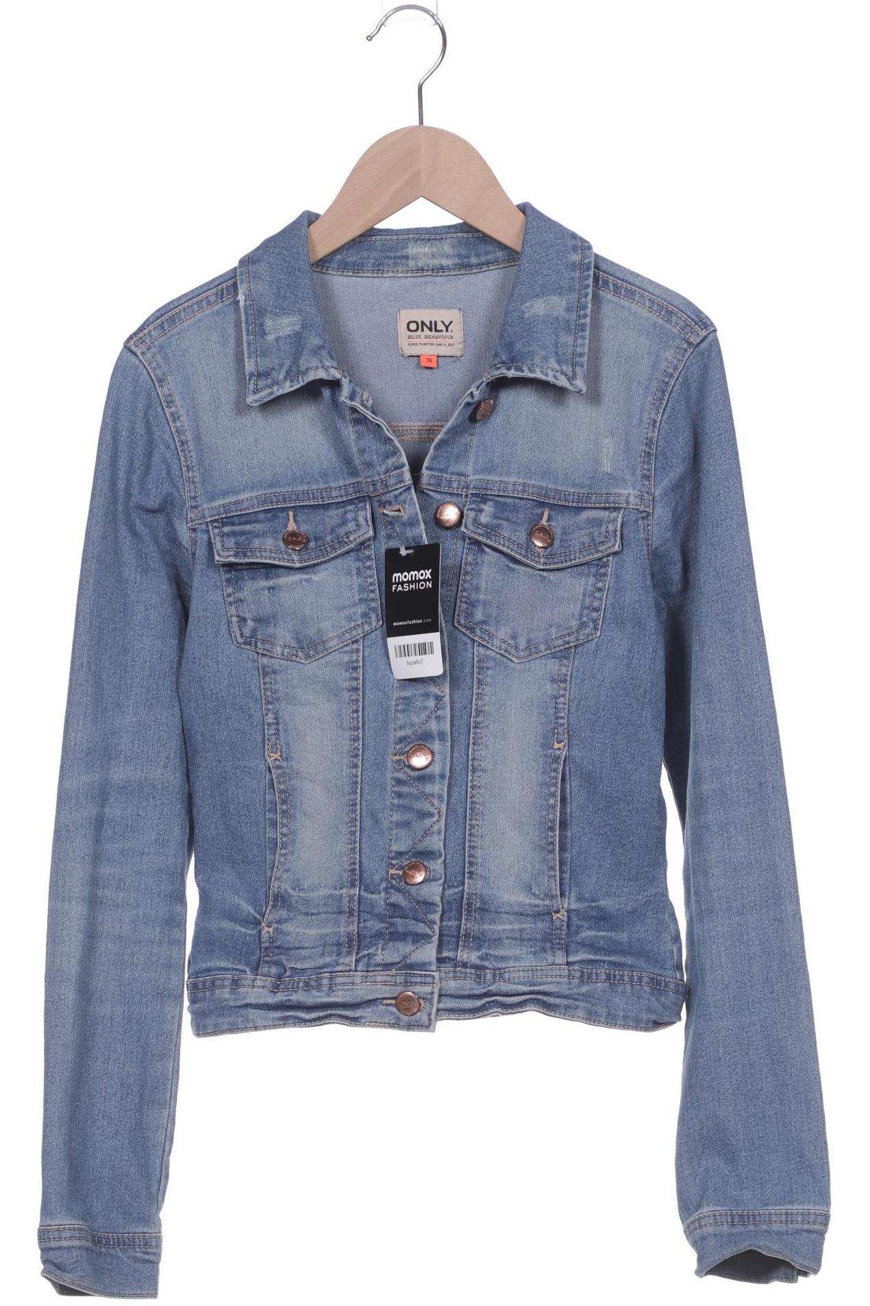 

Only Damen Jacke, blau, Gr. 34