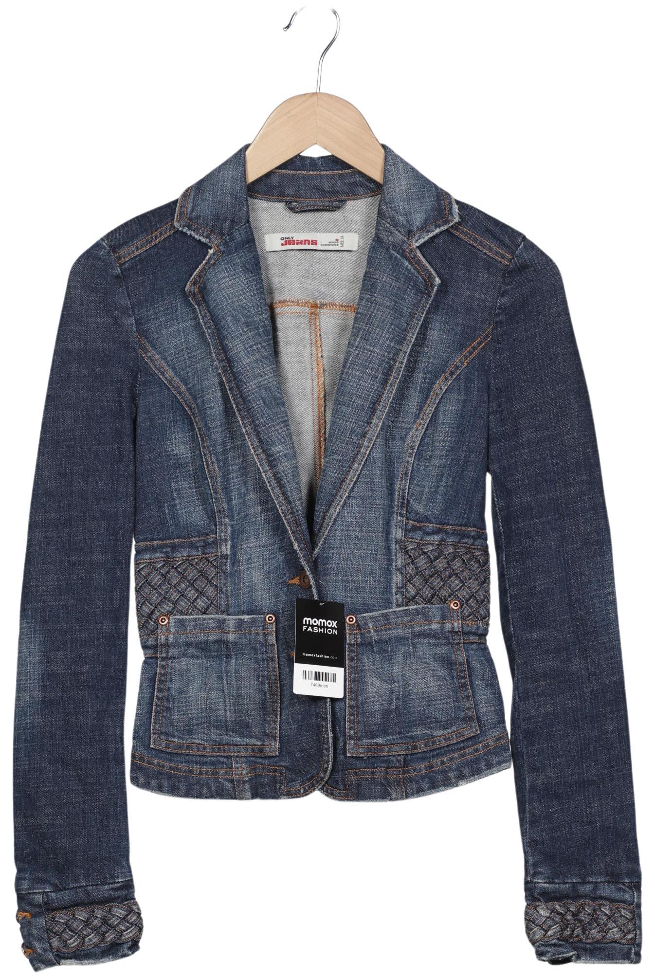 

Only Damen Jacke, blau, Gr. 34