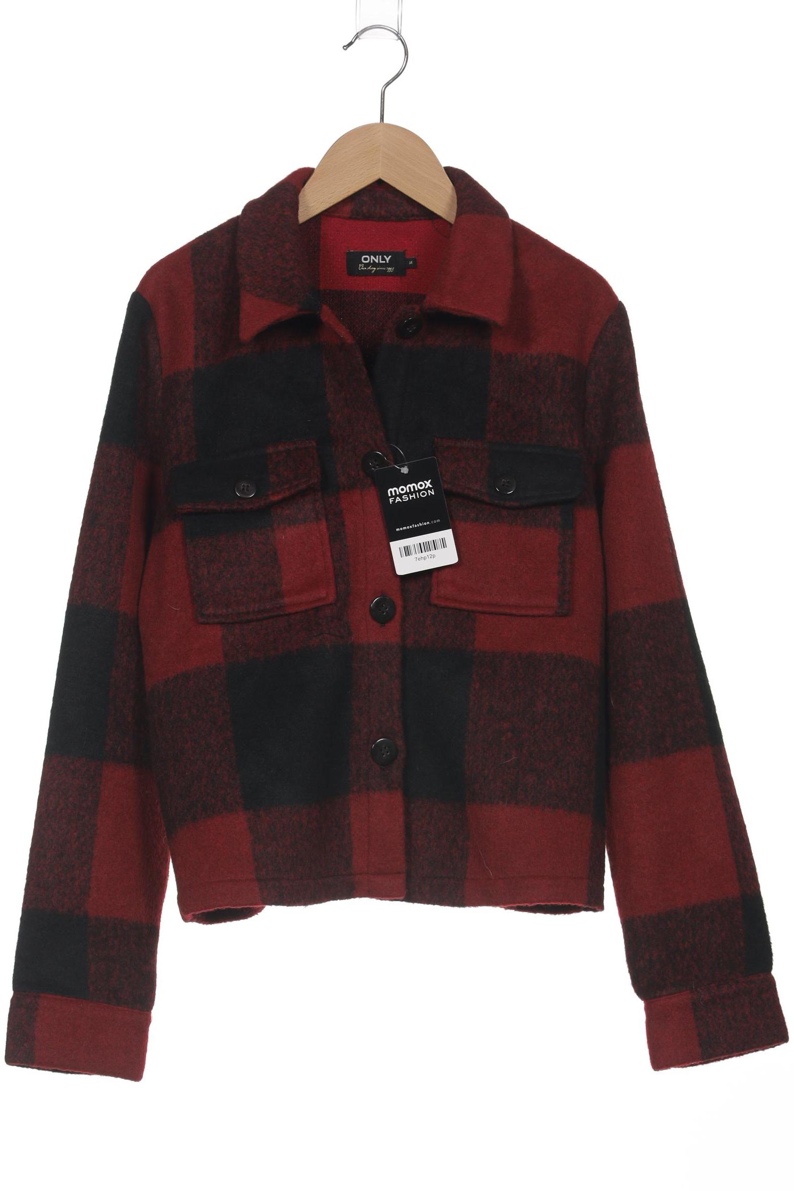 

Only Damen Jacke, bordeaux, Gr. 38