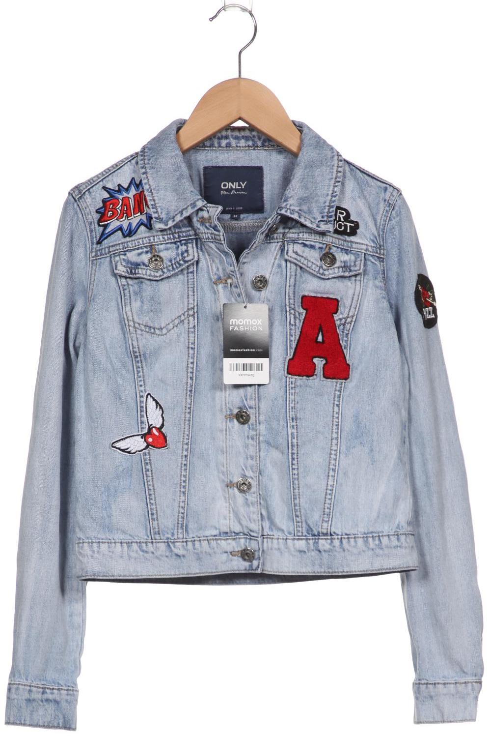 

Only Damen Jacke, hellblau, Gr. 34