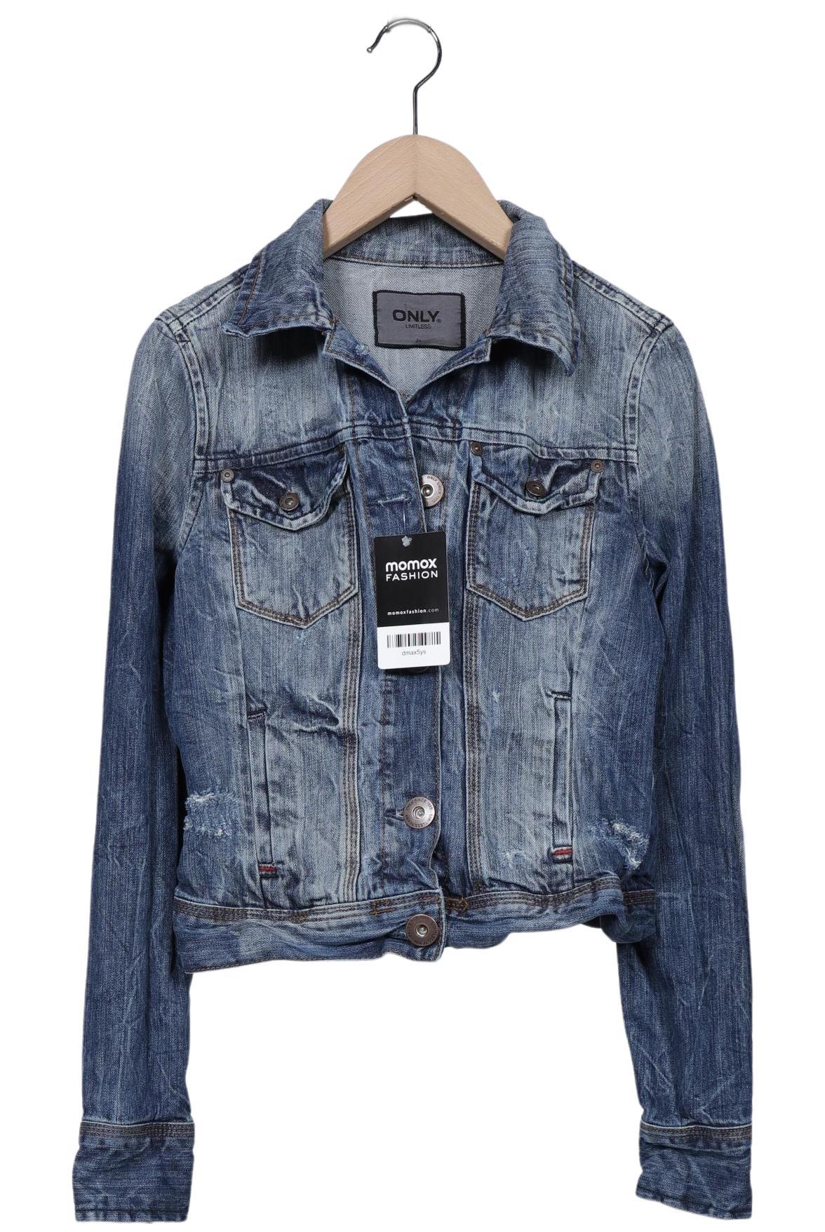 

Only Damen Jacke, blau, Gr. 34