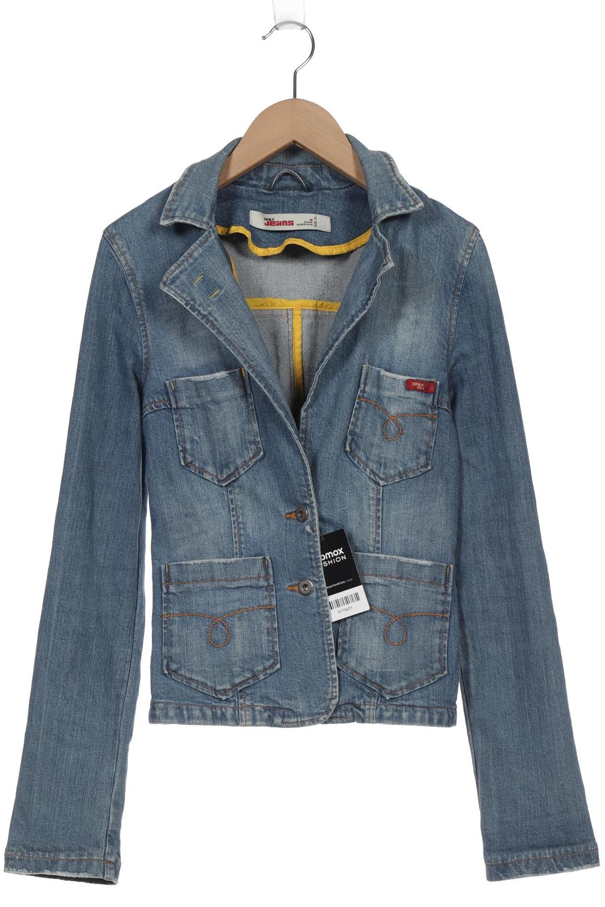 

Only Damen Jacke, blau, Gr. 34