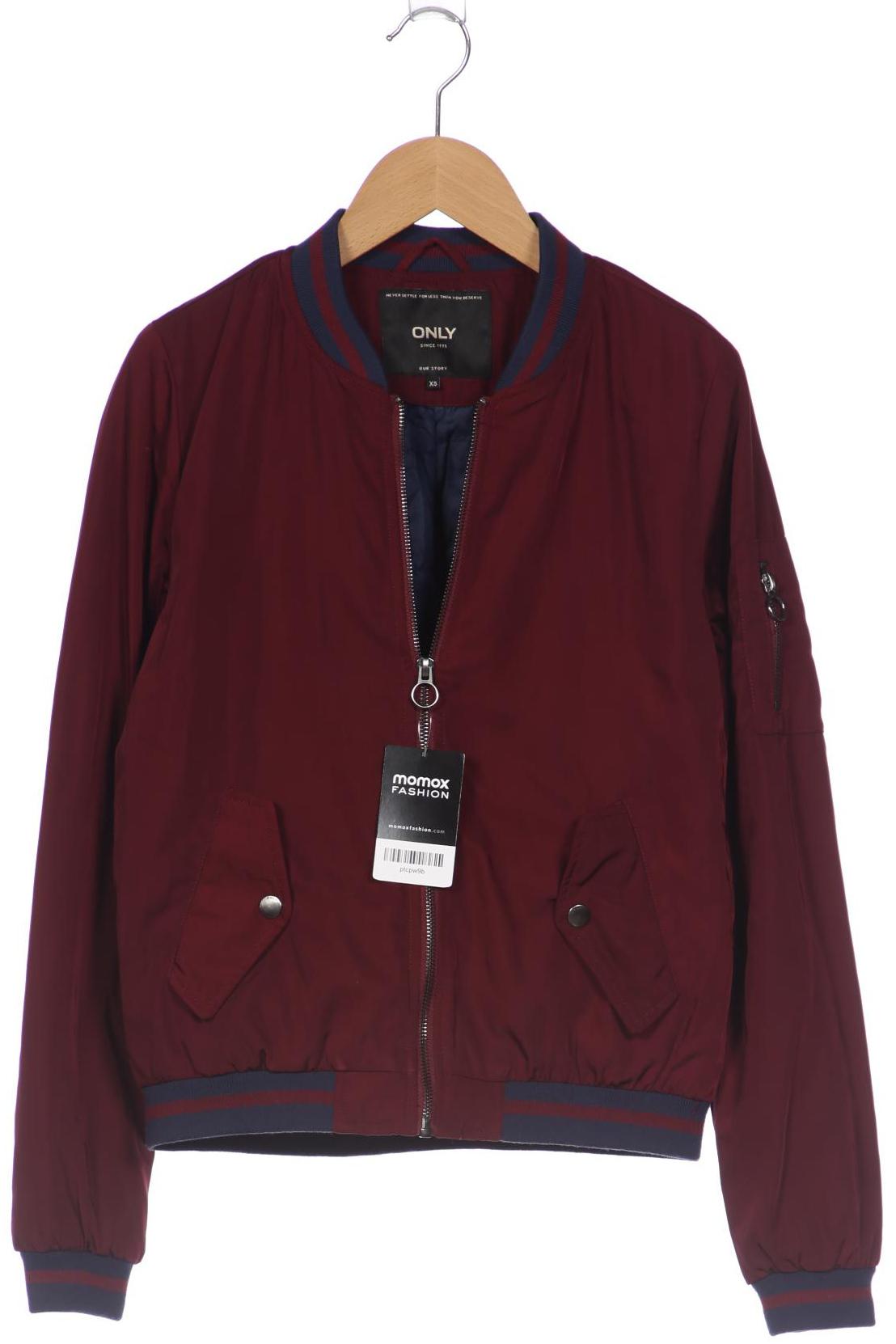 

Only Damen Jacke, bordeaux, Gr. 34