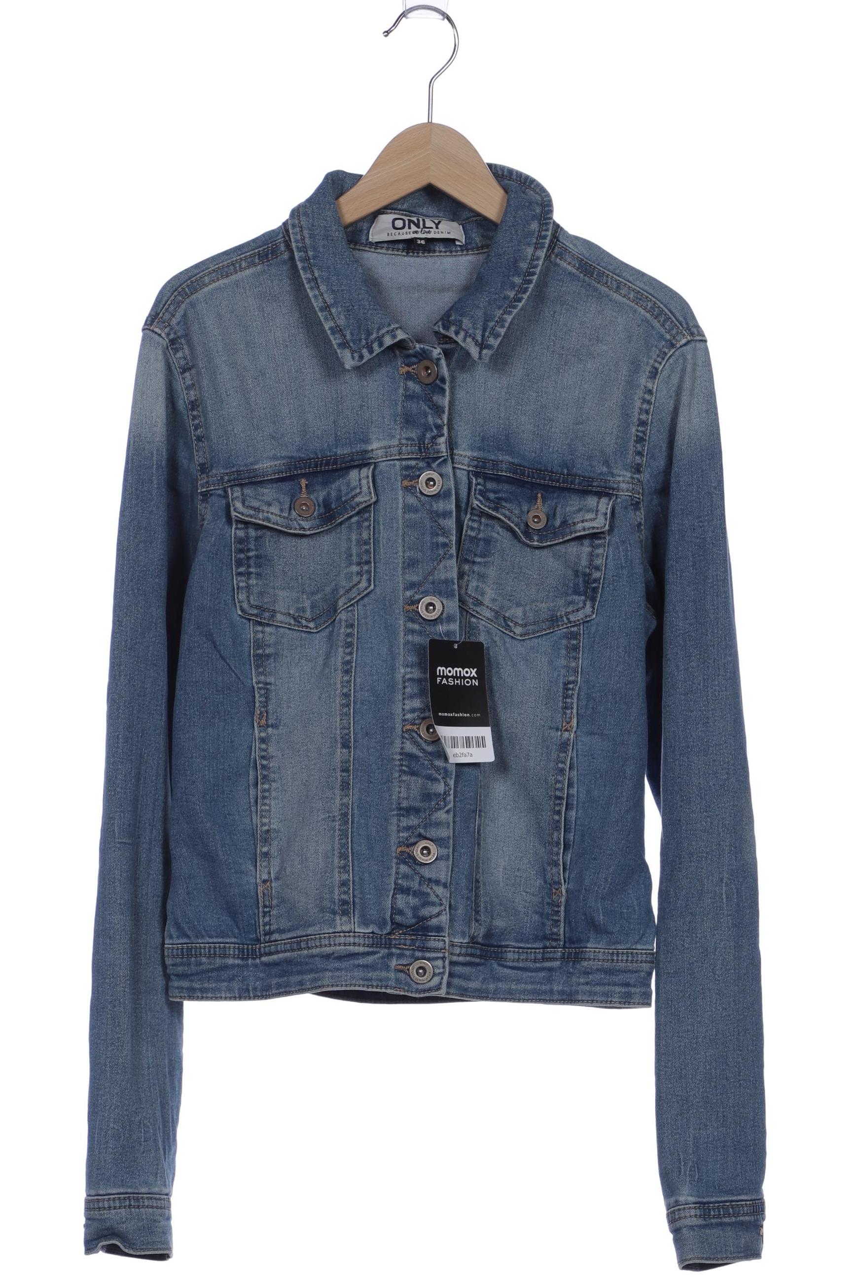 

Only Damen Jacke, blau, Gr. 36