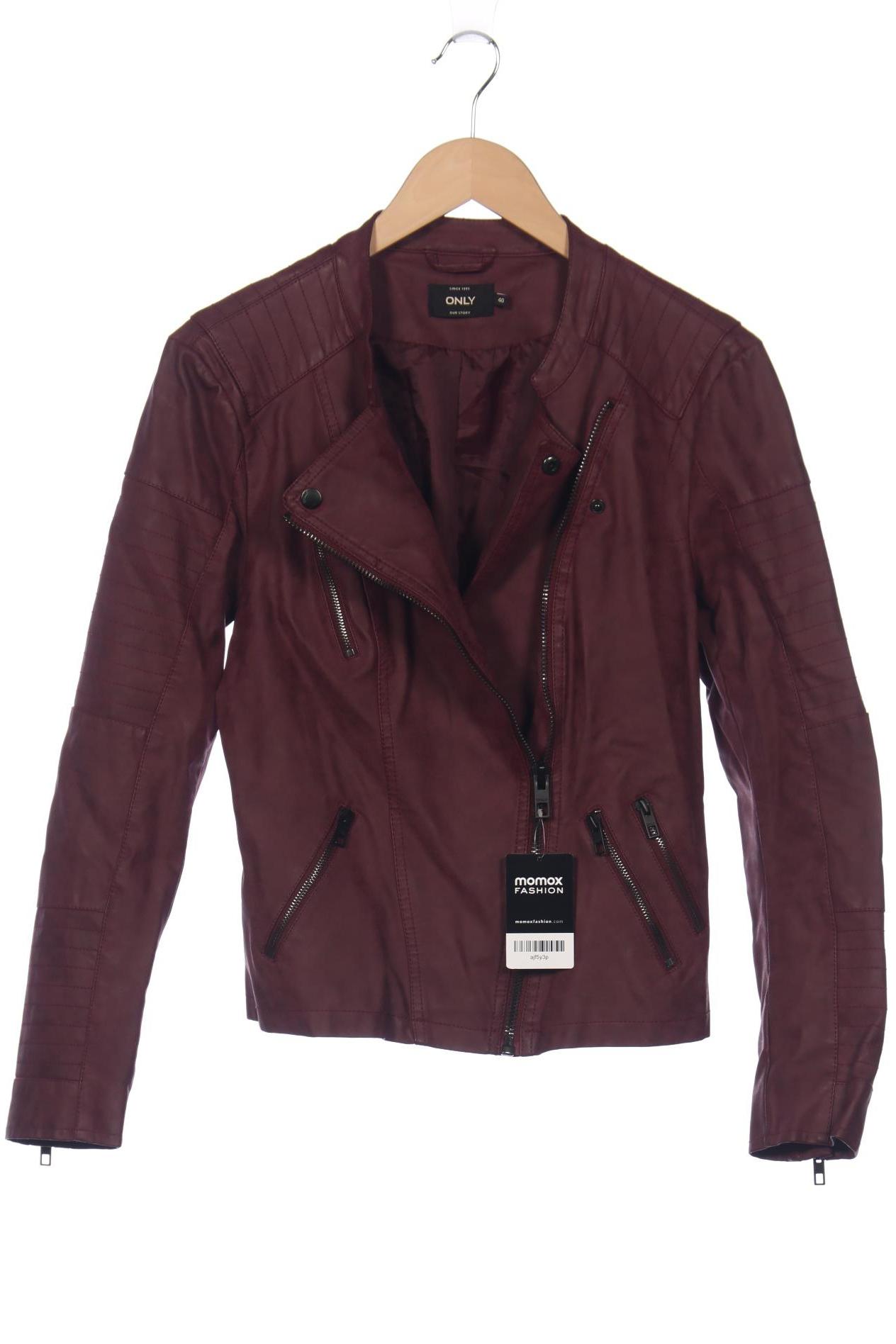 

Only Damen Jacke, bordeaux, Gr. 40