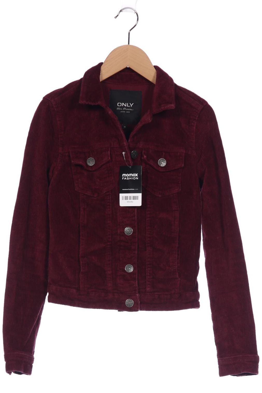 

ONLY Damen Jacke, bordeaux