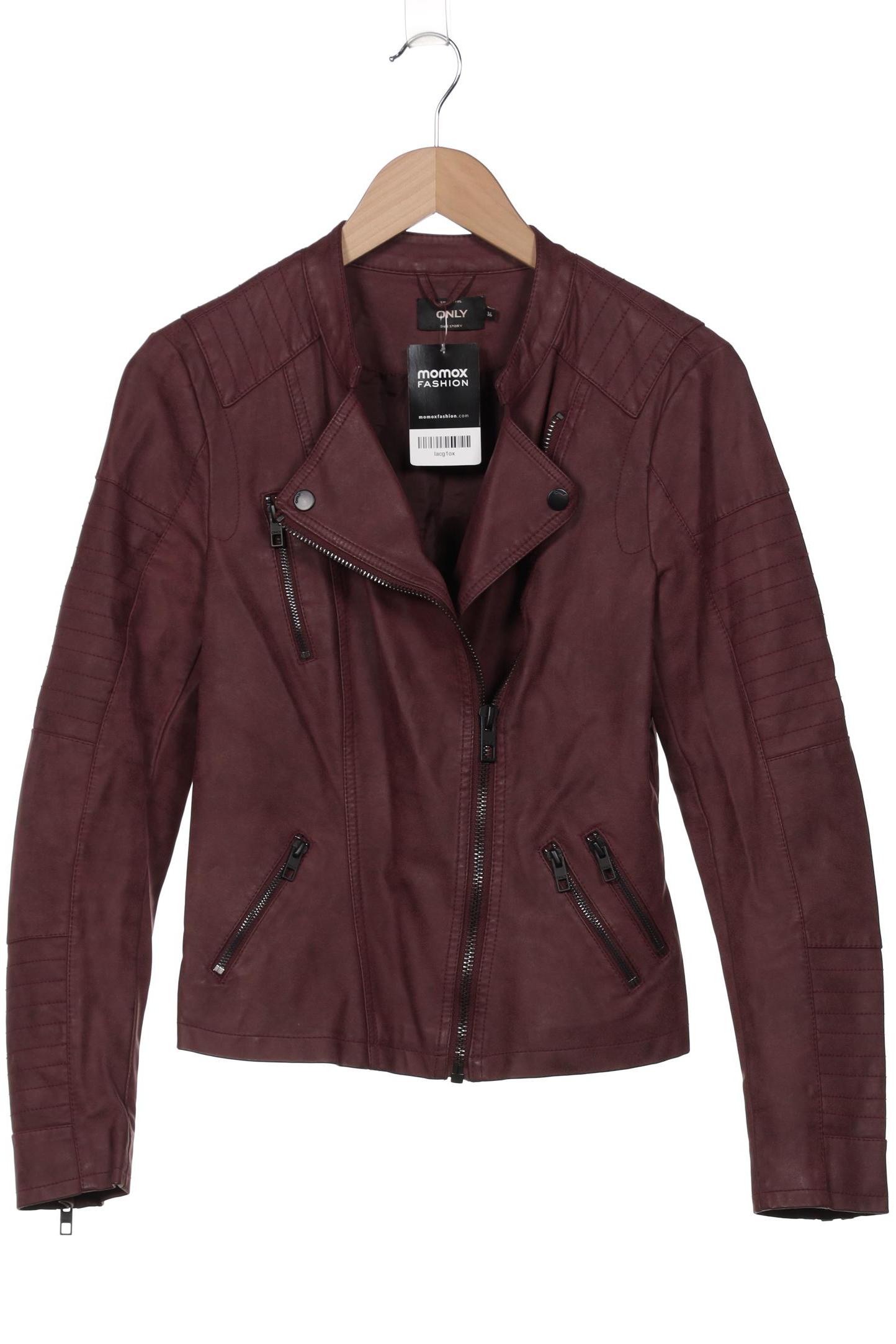 

Only Damen Jacke, bordeaux, Gr. 36