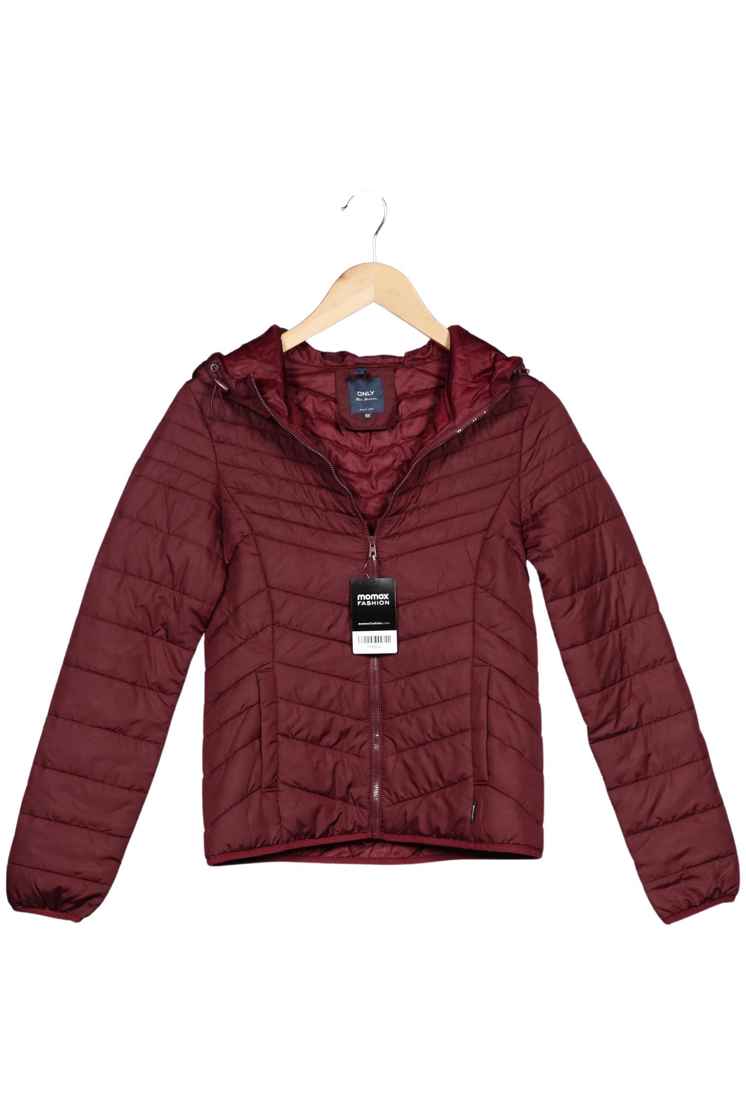 

Only Damen Jacke, bordeaux, Gr. 34