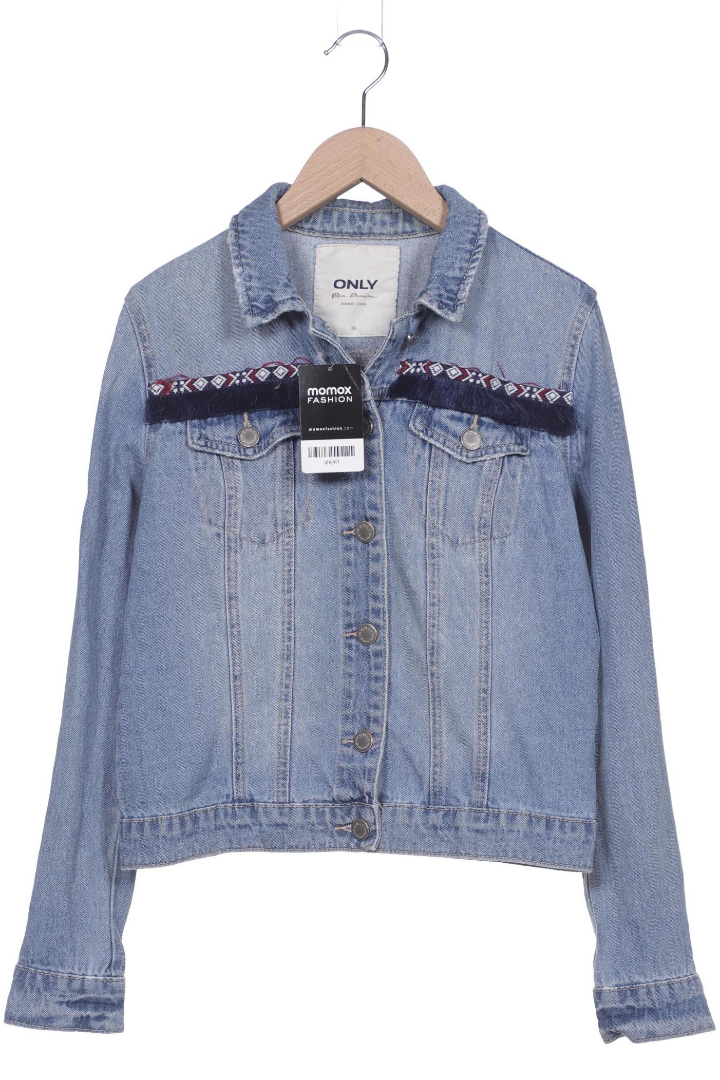 

Only Damen Jacke, blau, Gr. 36