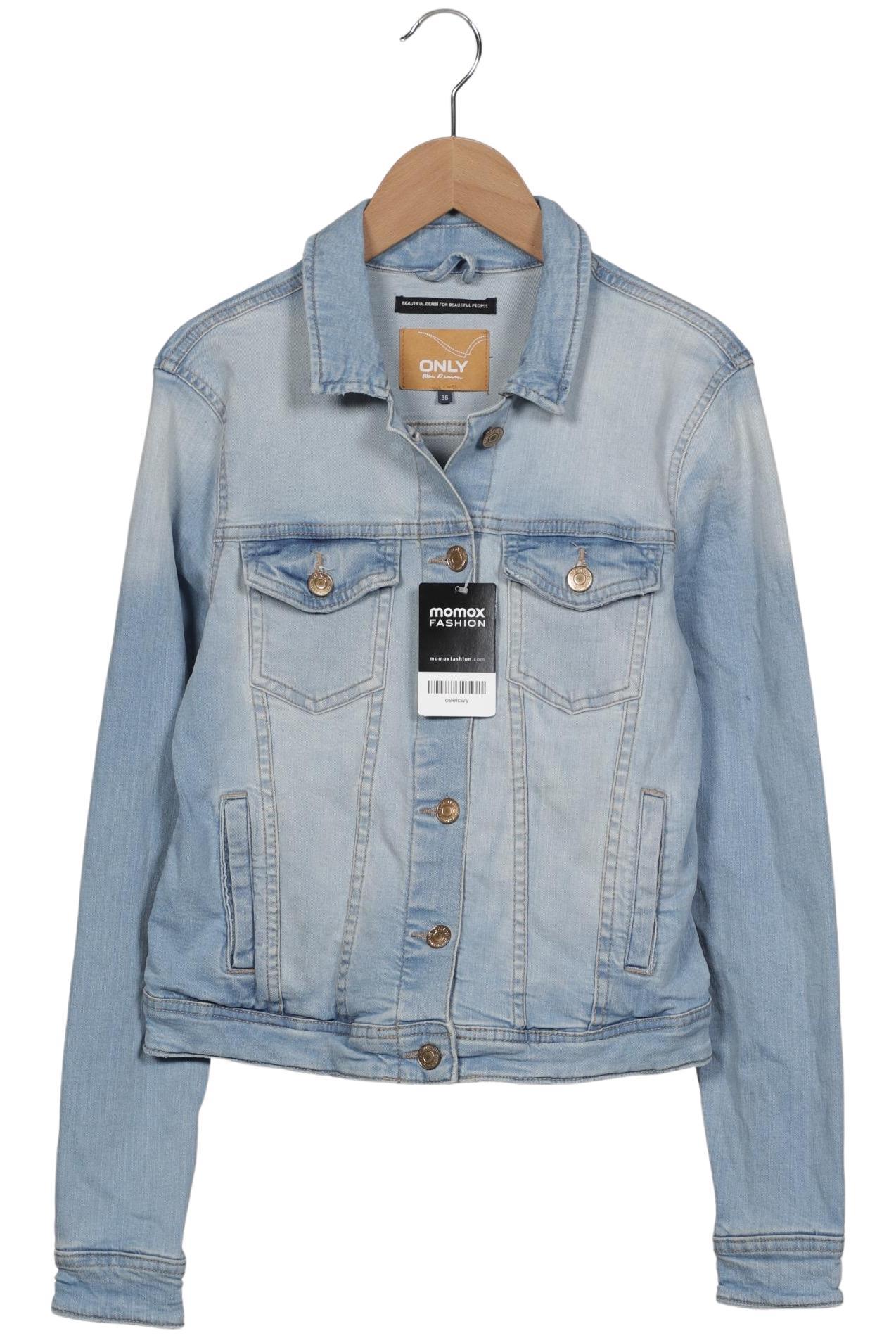 

Only Damen Jacke, hellblau, Gr. 36