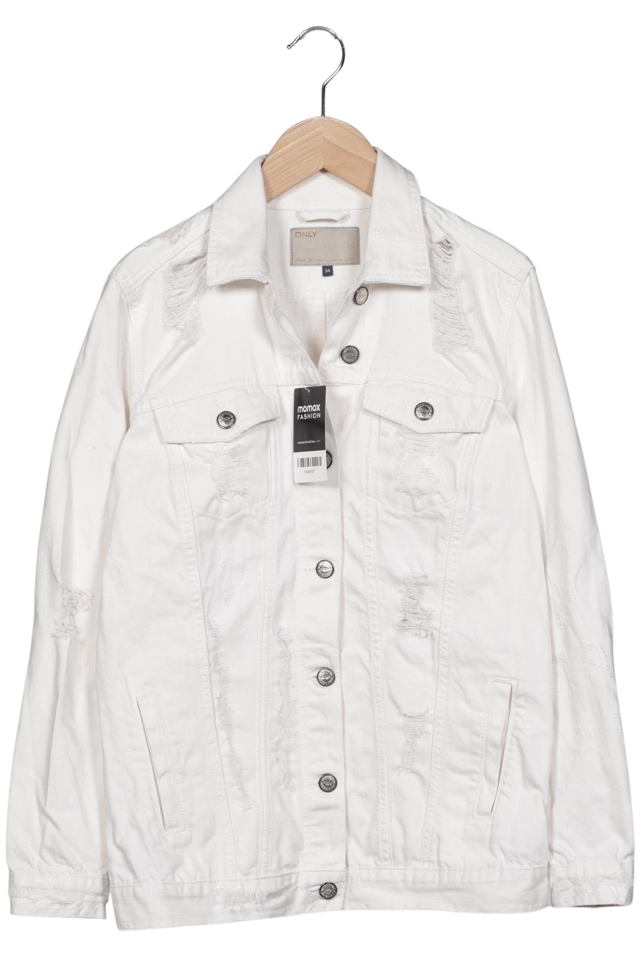 

Only Damen Jacke, weiß, Gr. 34