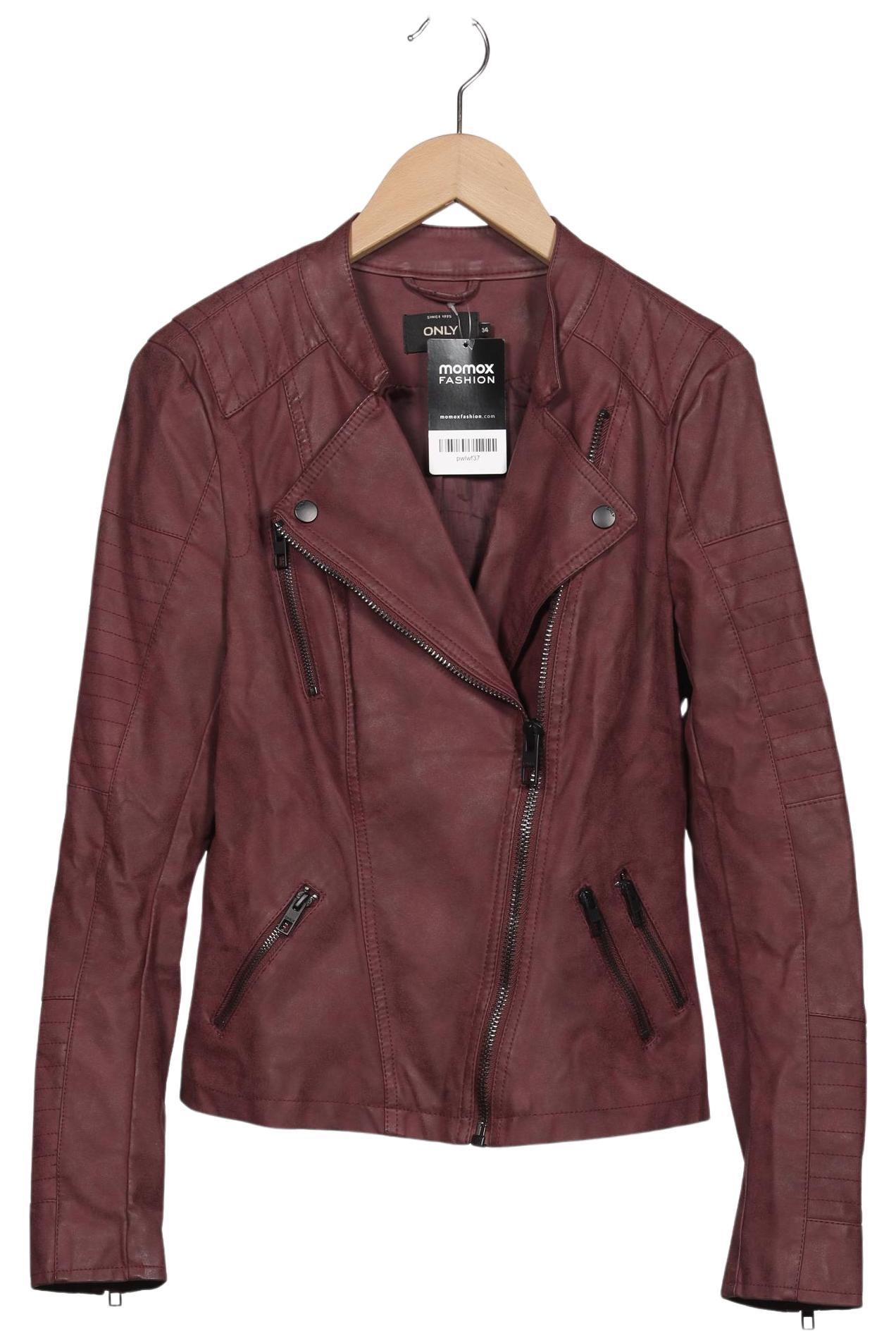 

Only Damen Jacke, bordeaux, Gr. 34