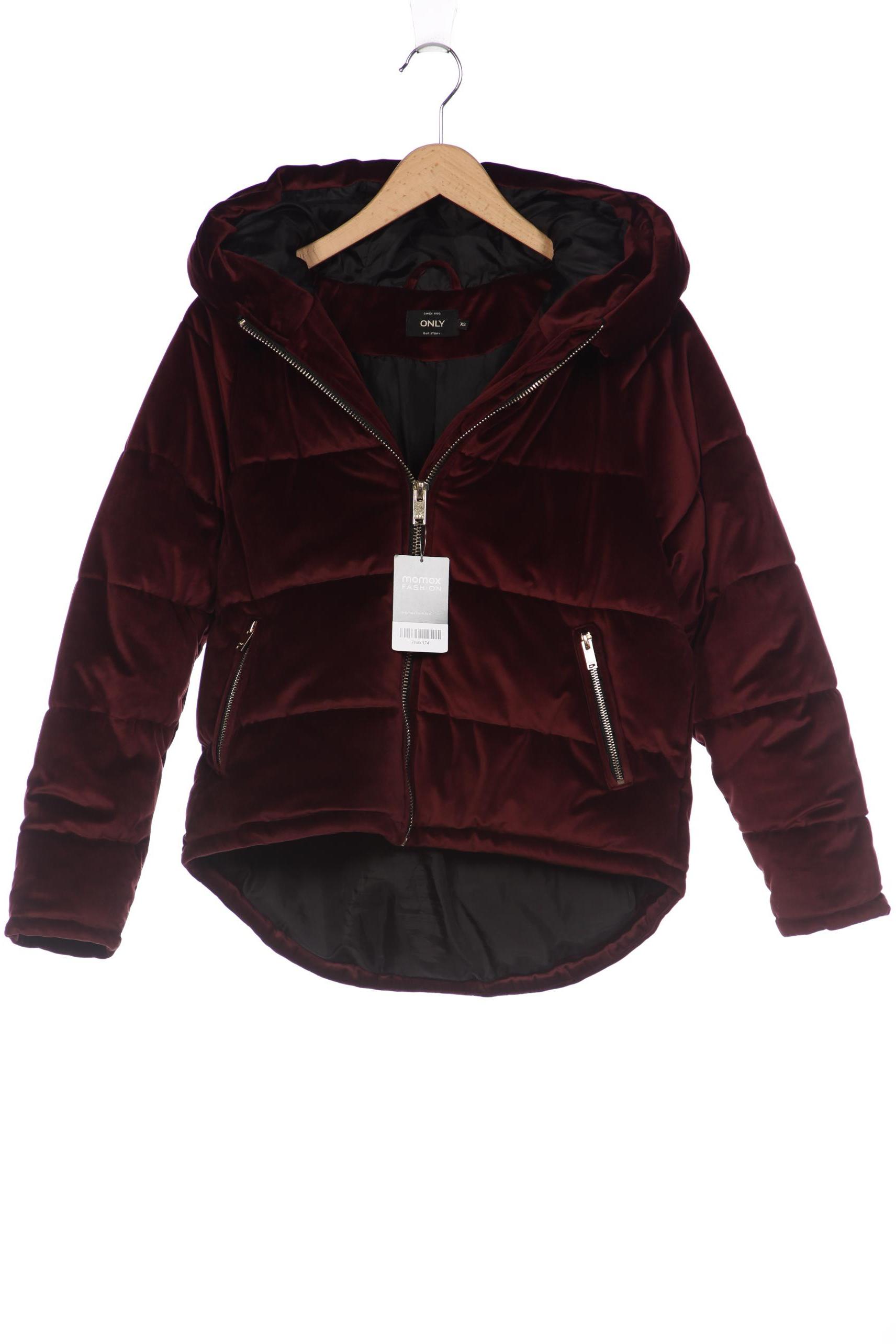 

Only Damen Jacke, bordeaux, Gr. 34