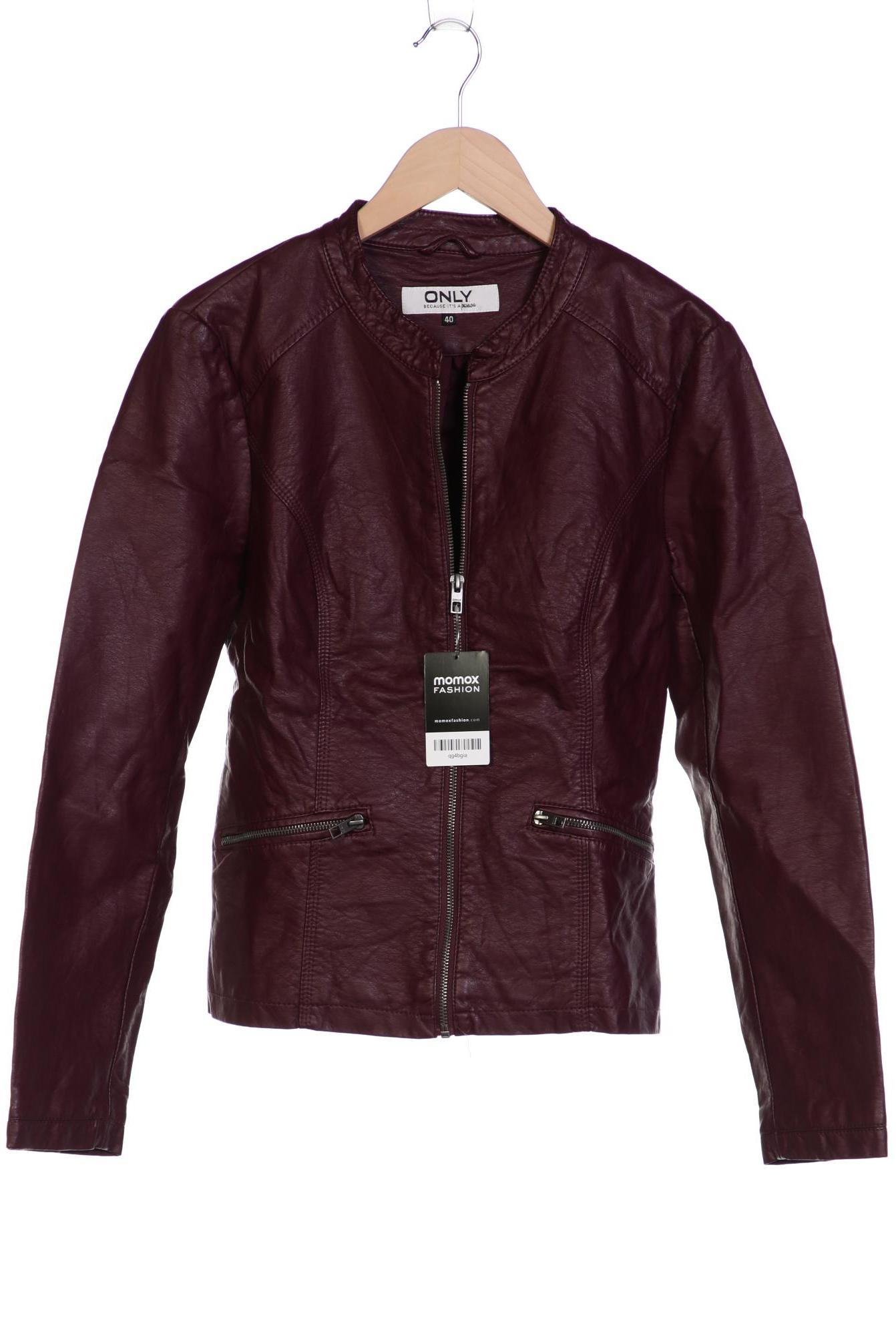 

Only Damen Jacke, bordeaux, Gr. 40