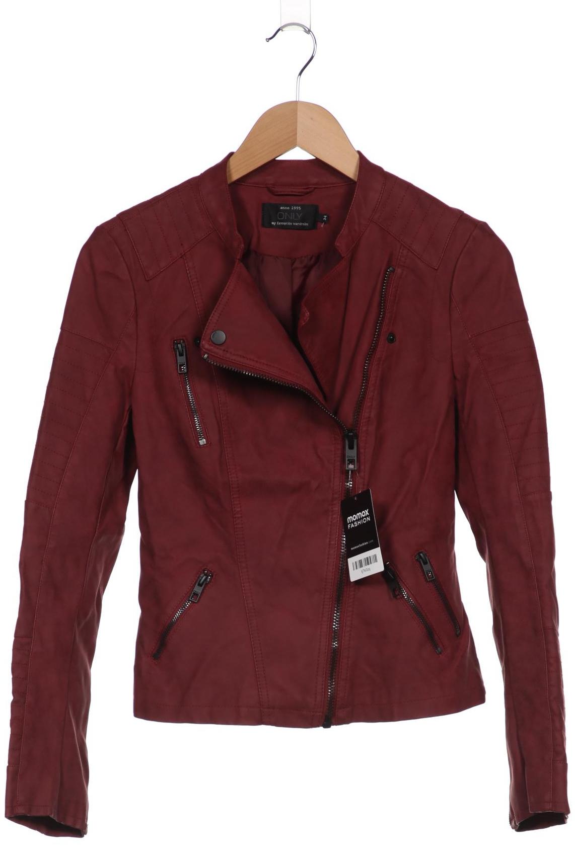 

Only Damen Jacke, bordeaux, Gr. 34