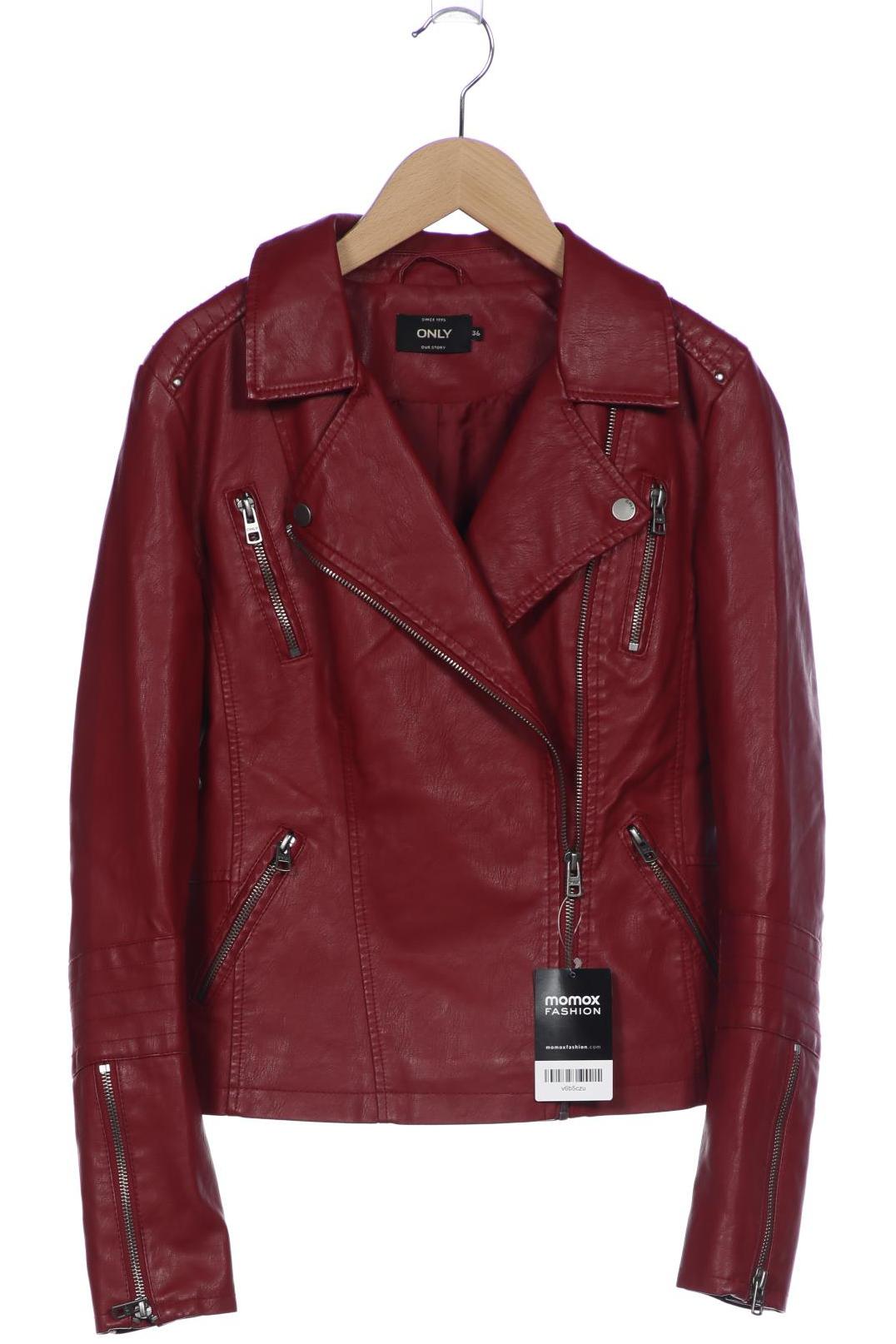 

Only Damen Jacke, bordeaux, Gr. 36