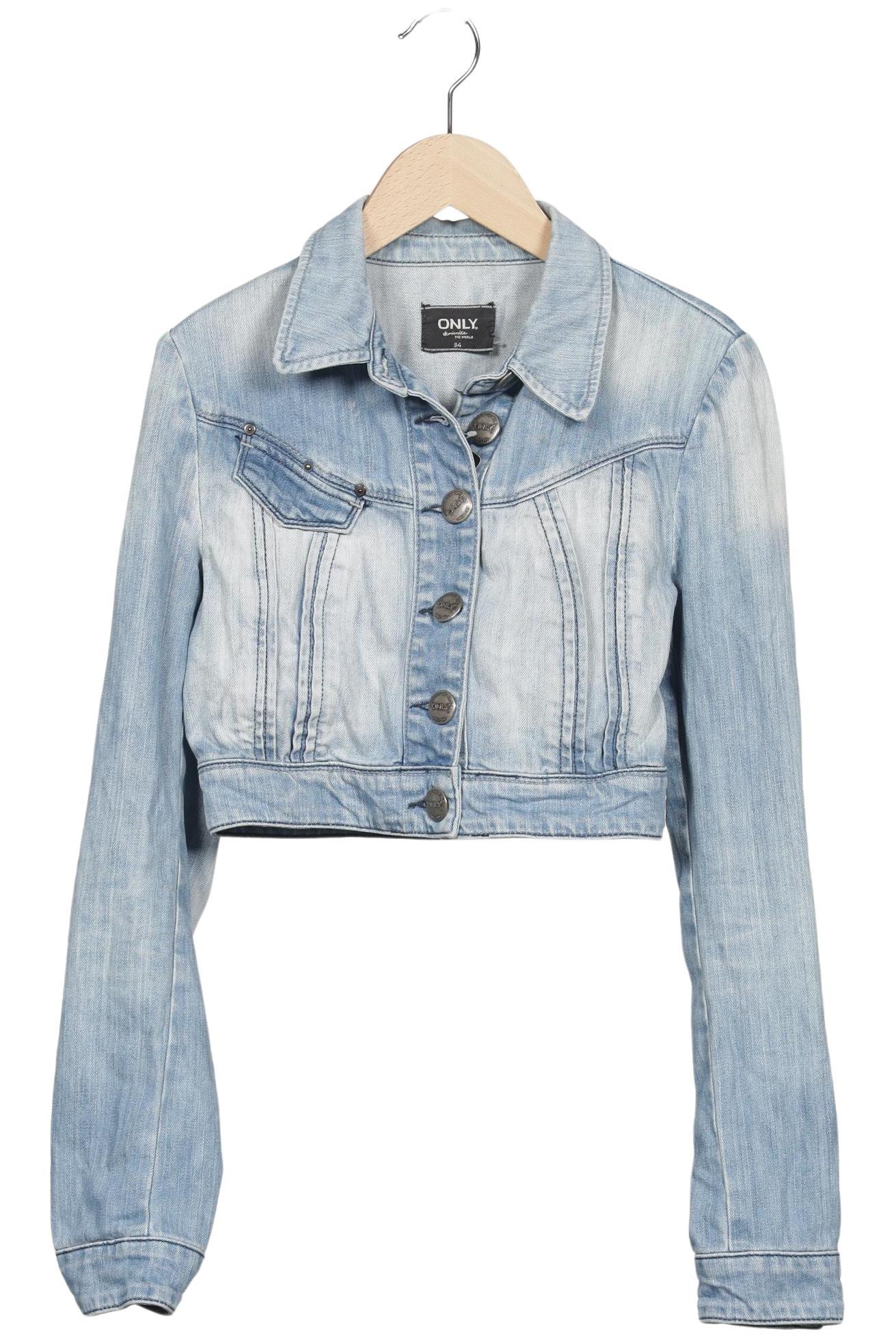 

Only Damen Jacke, hellblau, Gr. 34
