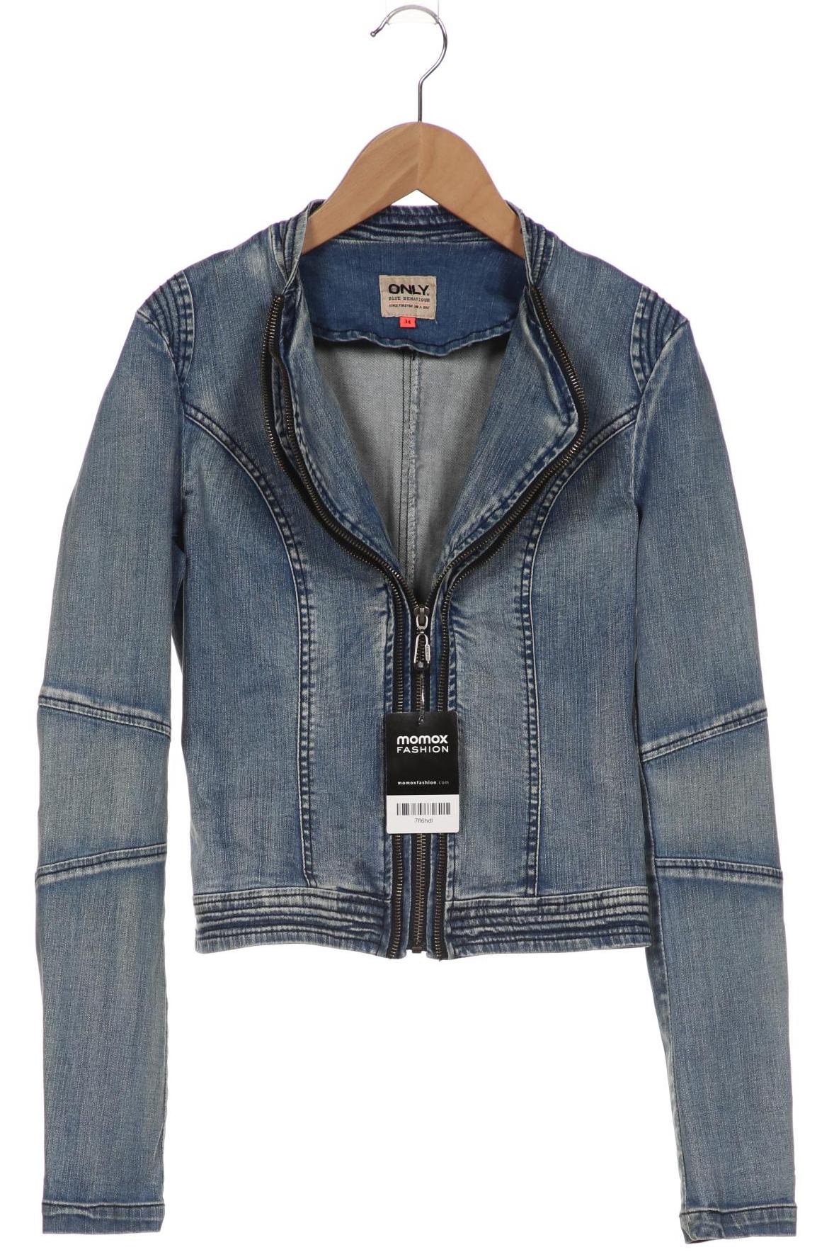 

Only Damen Jacke, blau, Gr. 34