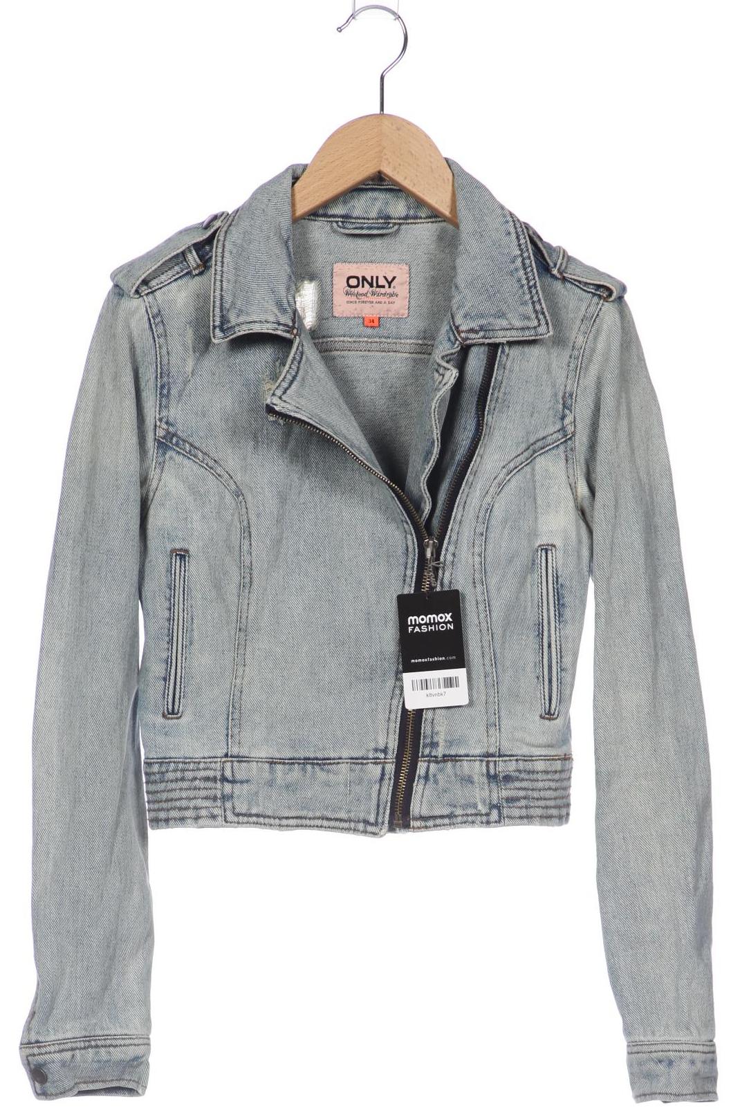 

Only Damen Jacke, hellblau, Gr. 34
