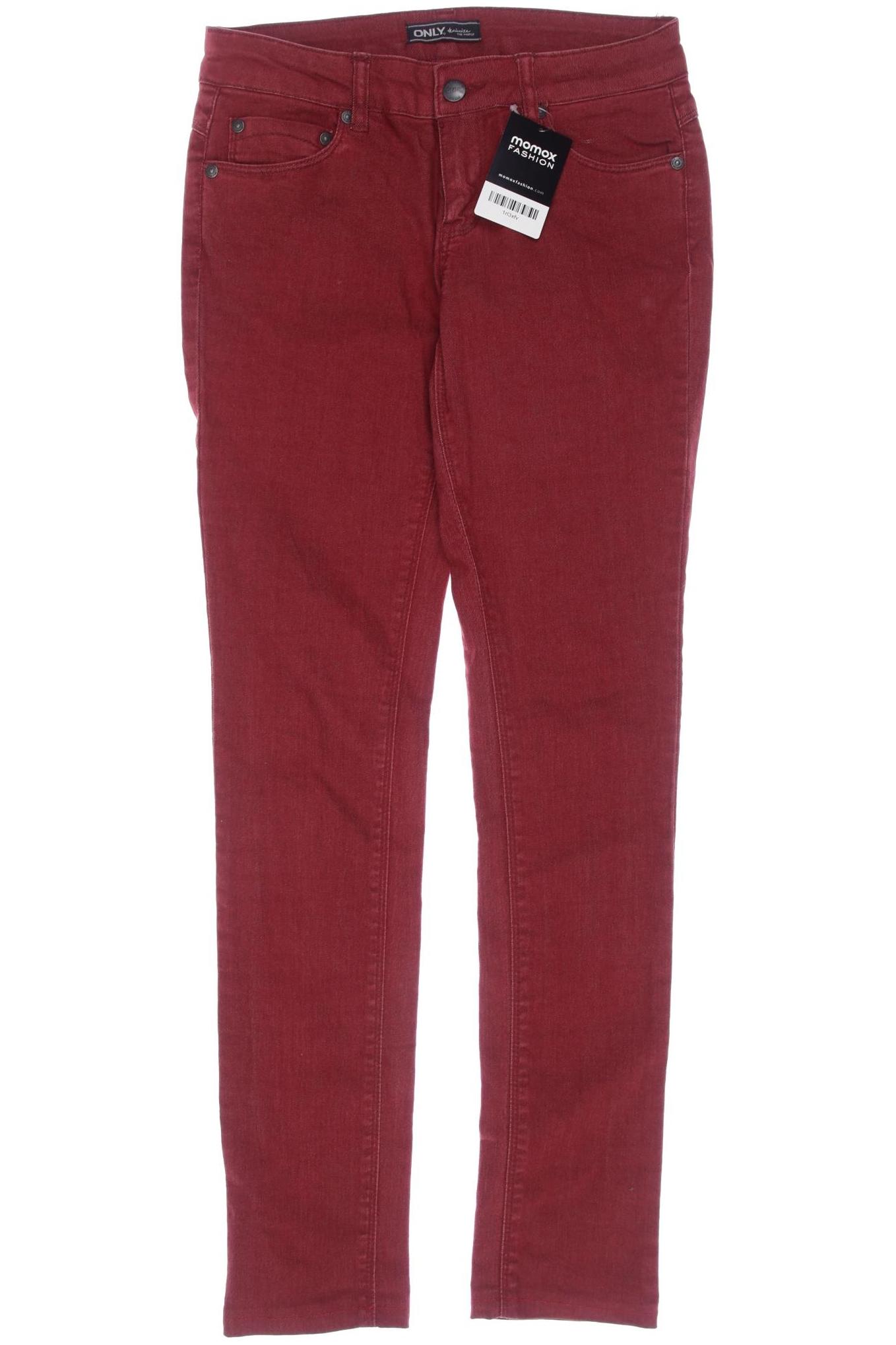 

Only Damen Jeans, rot, Gr. 0