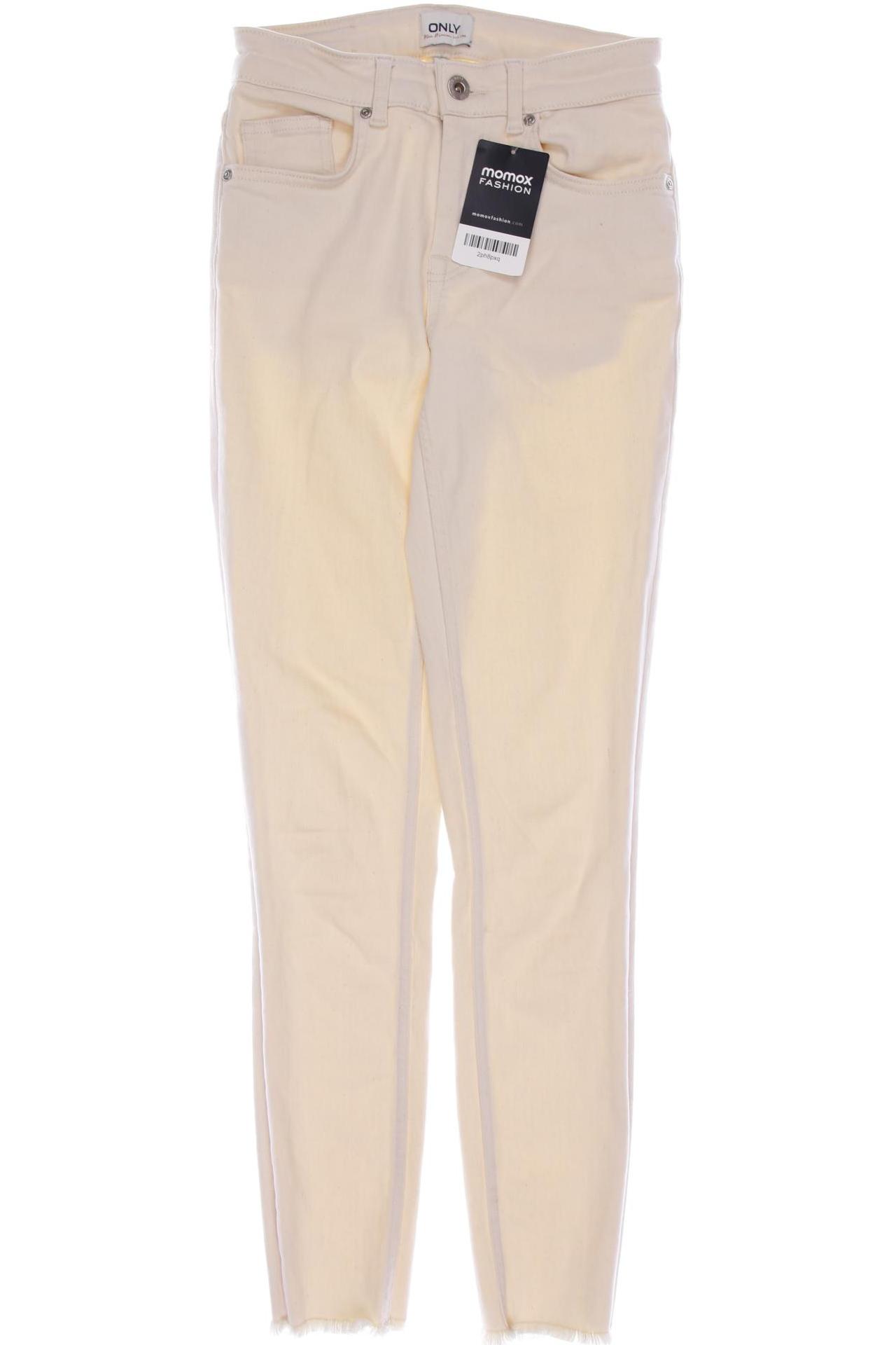 

ONLY Damen Jeans, cremeweiß
