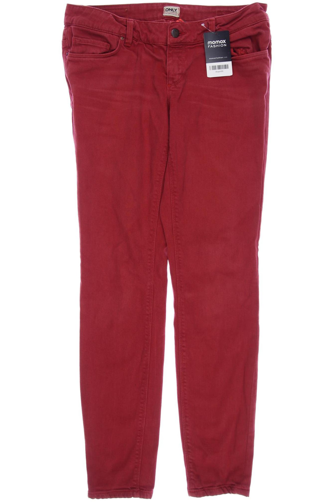 

Only Damen Jeans, rot, Gr. 29