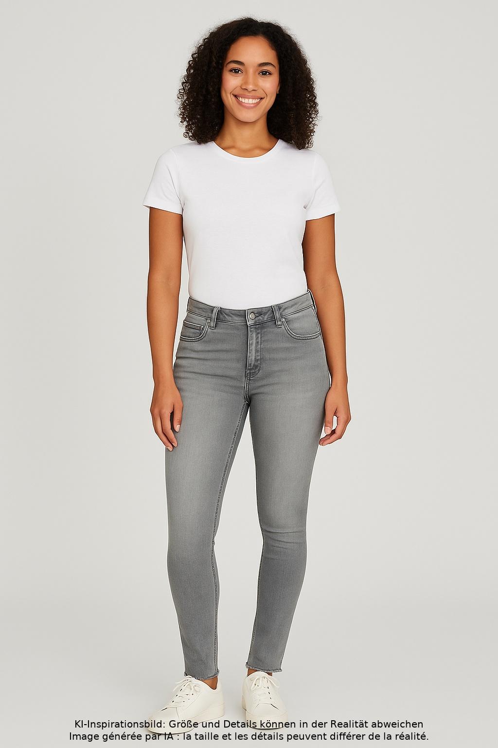 

Only Damen Jeans, grau, Gr. 0