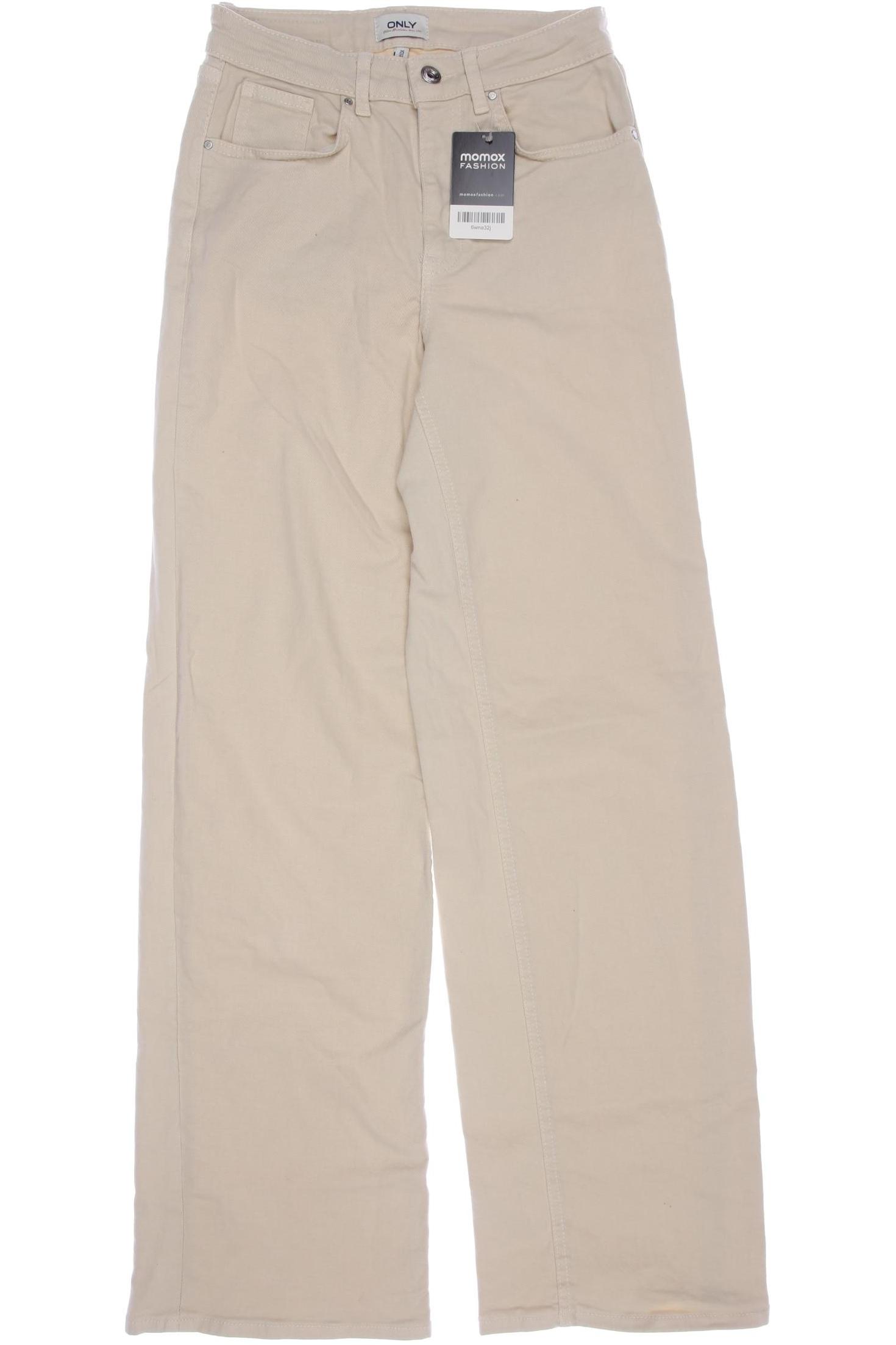 

Only Damen Jeans, beige, Gr. 25