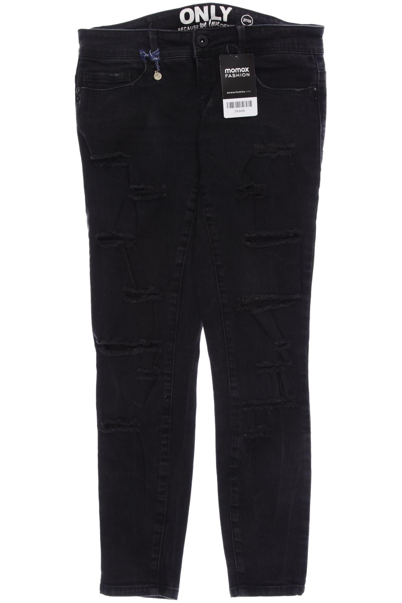 

ONLY Damen Jeans, schwarz