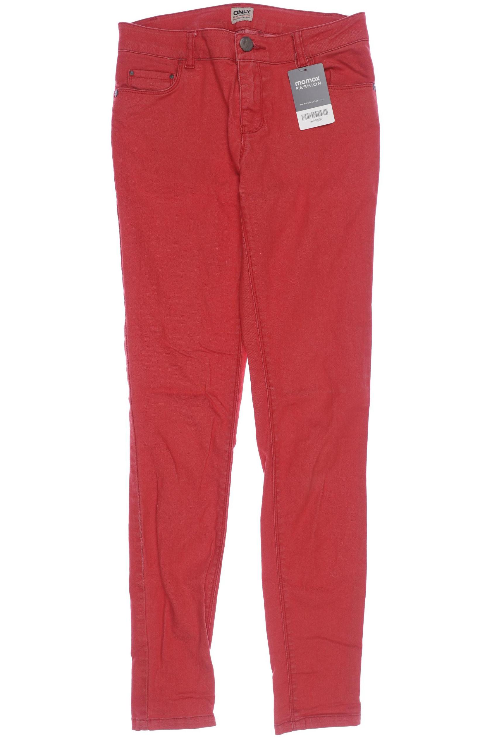 

Only Damen Jeans, rot, Gr. 29