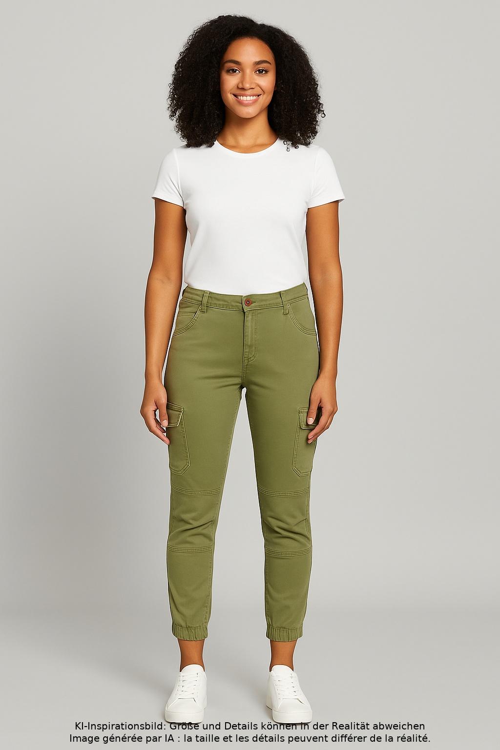 

Only Damen Jeans, grün, Gr. 42